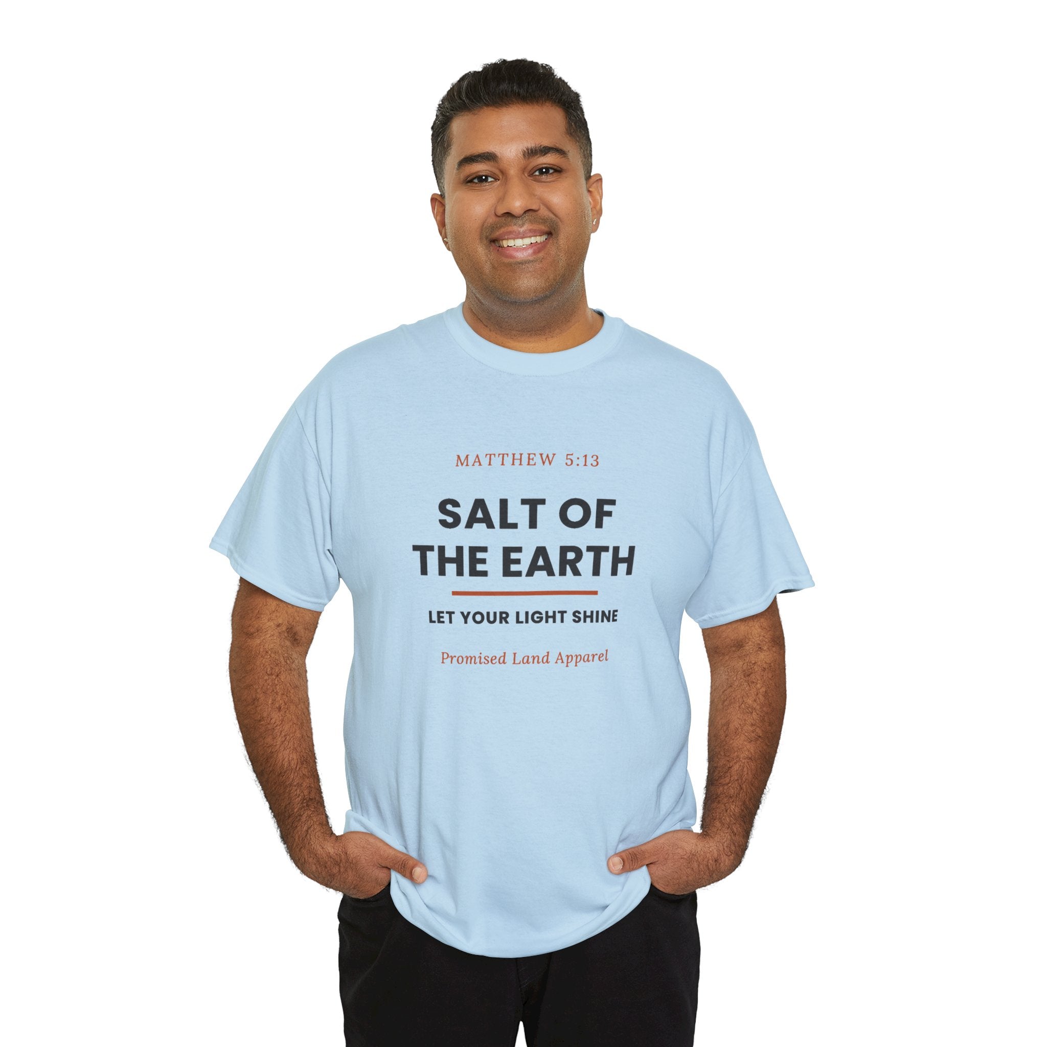 Salt of the Earth T-Shirt — Matthew 5:13 Christian Faith Tee