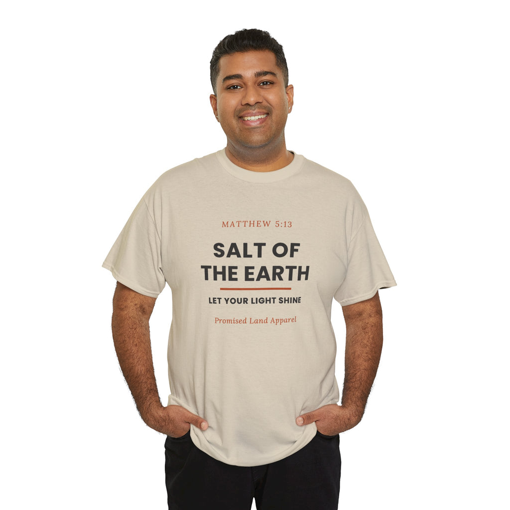 Salt of the Earth T-Shirt — Matthew 5:13 Christian Faith Tee