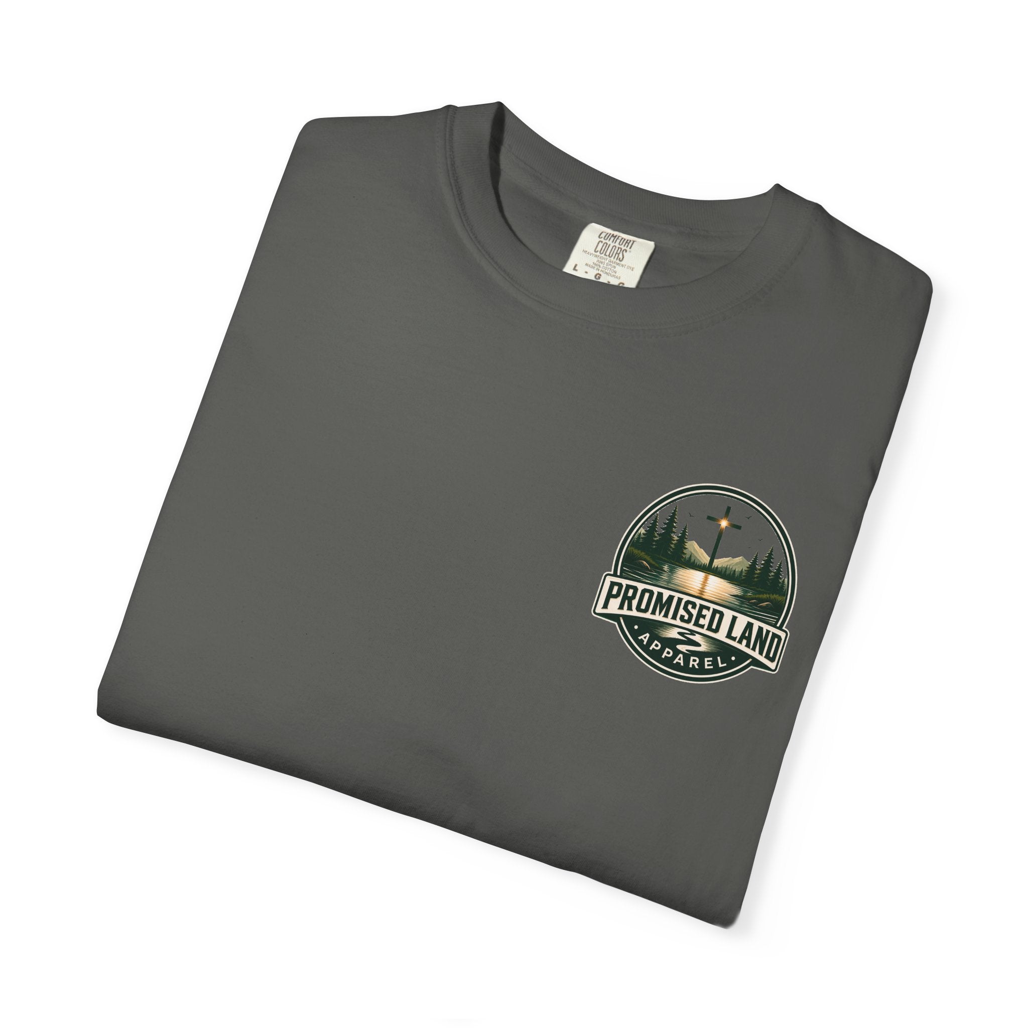 Promised Land Apparel T‑Shirt — Sunset Geese Graphic
