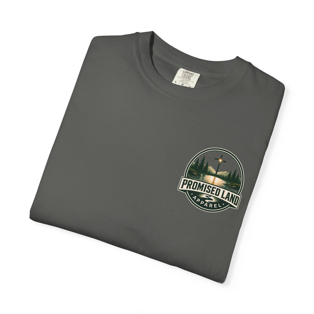 Promised Land T-Shirt — Rustic Wildlife Graphic Tee ("Many Are Called But Few Are Chosen")