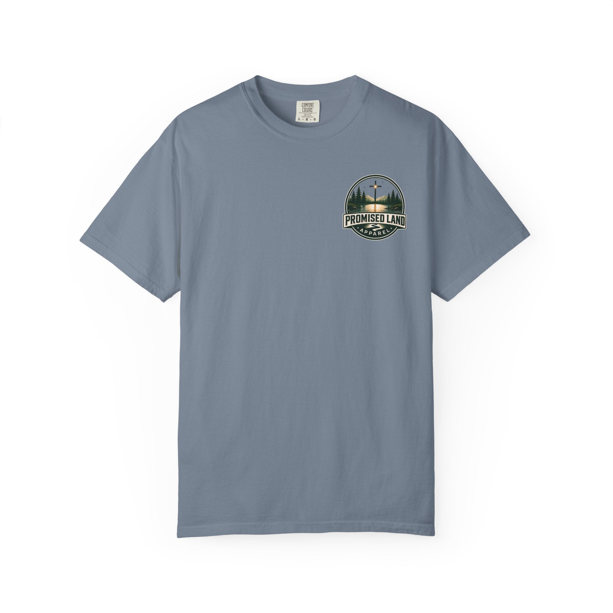 Promised Land Apparel T‑Shirt — Sunset Geese Graphic