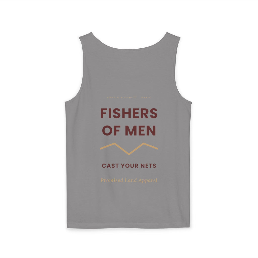Give Thanks Tank Top — “Fishers of Men” Faith Graphic Tank