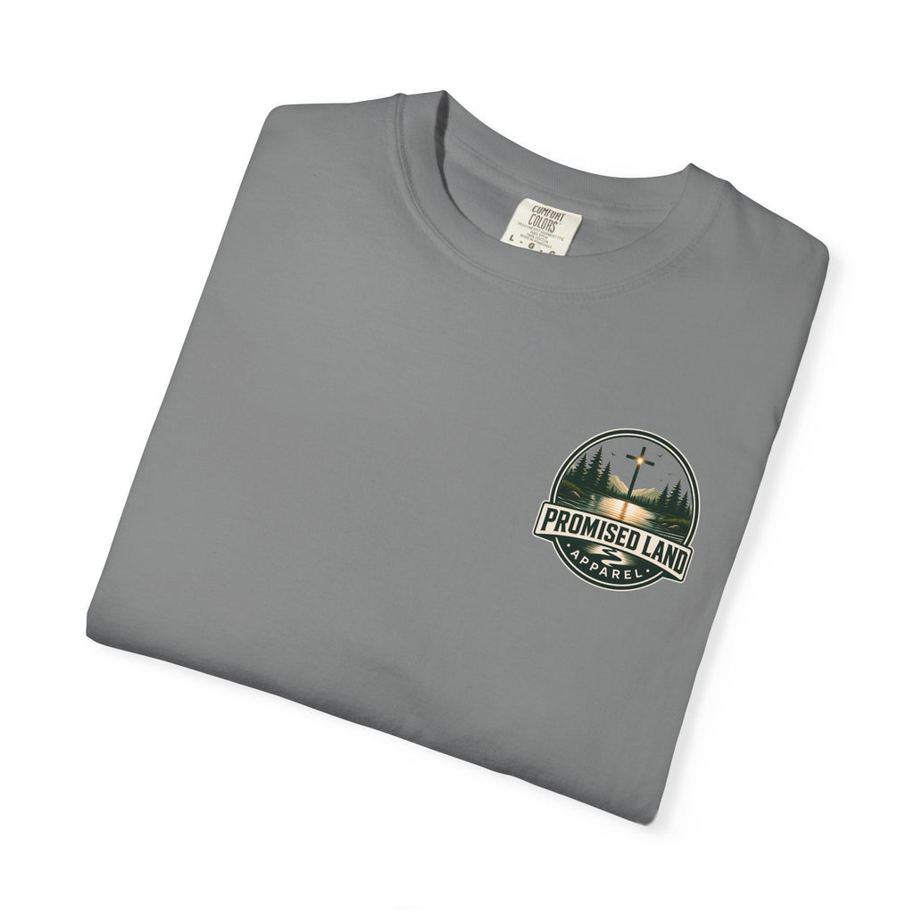 Promised Land T-Shirt — Faith-Inspired Sunset Graphic Tee (Proverbs 3:5)