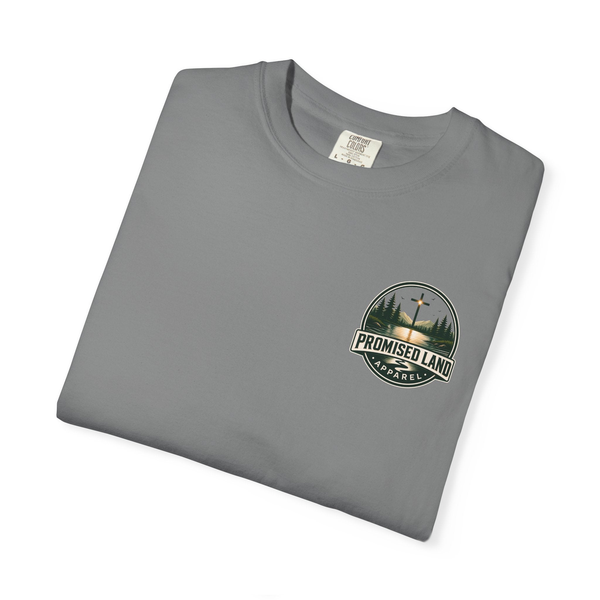 Promised Land T-Shirt — Faith-Inspired Sunset Graphic Tee (Proverbs 3:5)