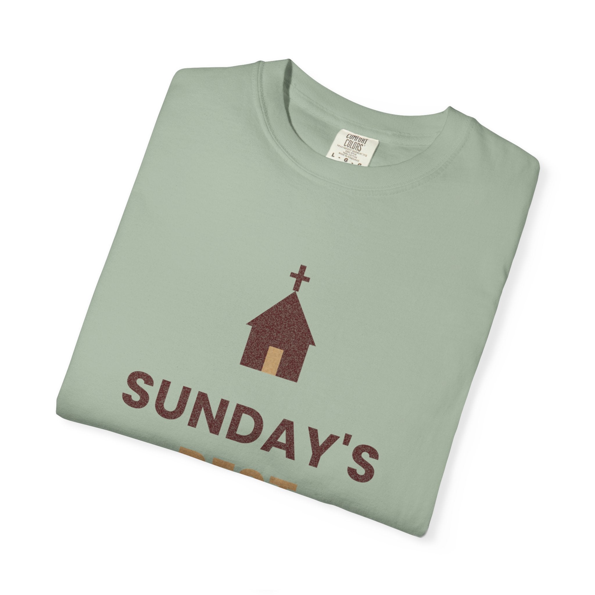 Sunday's Best T‑Shirt — Church Service Graphic Tee comfort colors