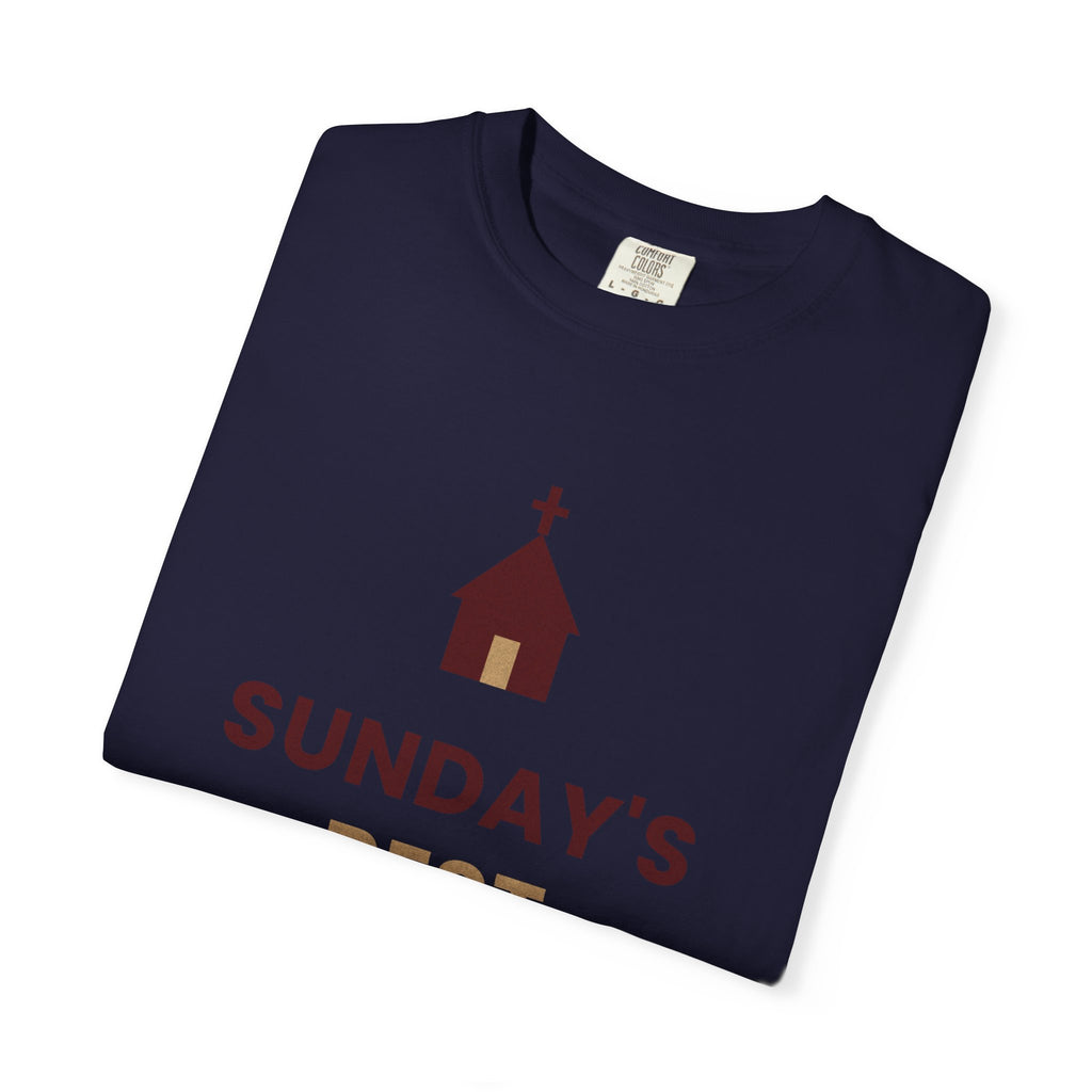 Sunday's Best T‑Shirt — Church Service Graphic Tee comfort colors