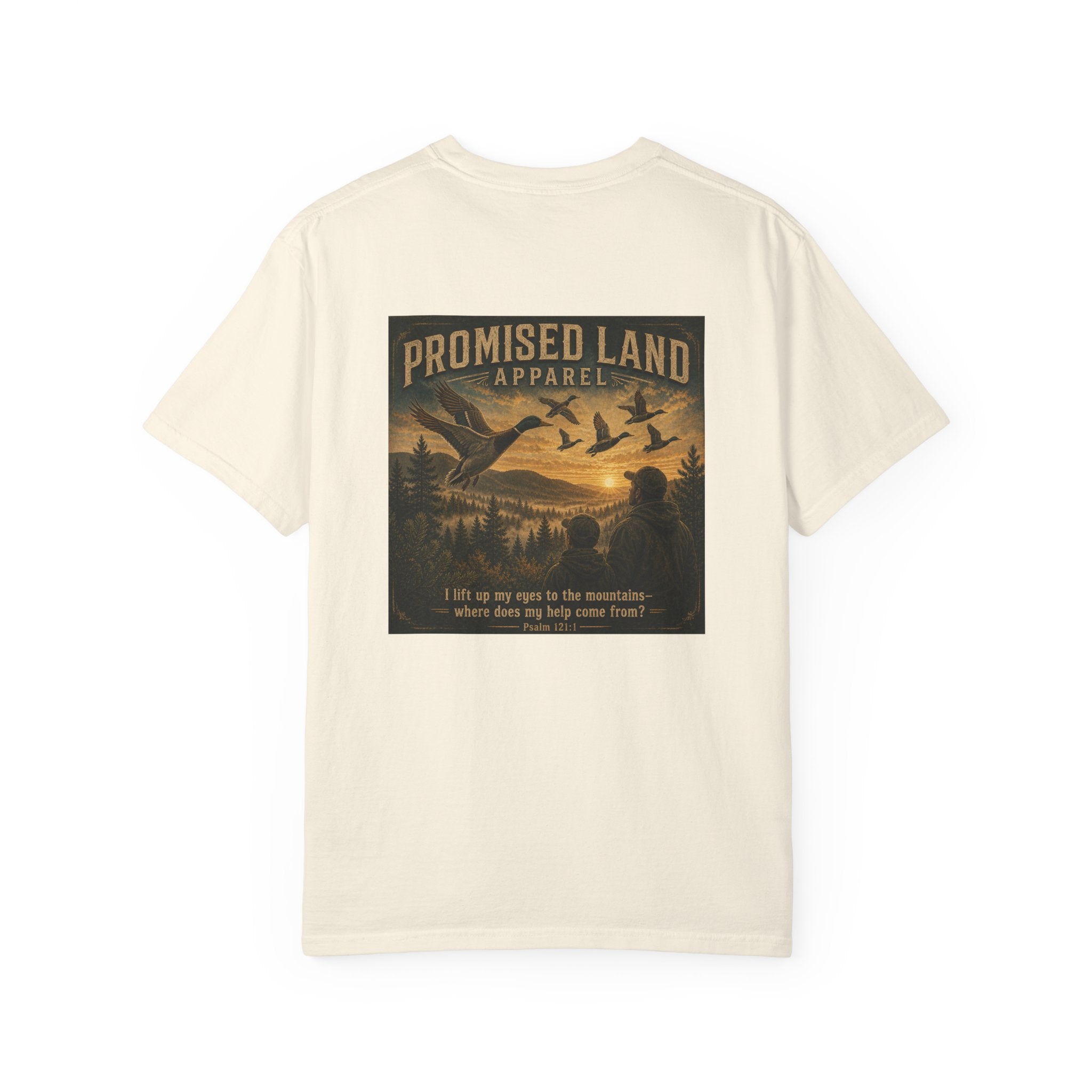 Promised Land Apparel T-Shirt — Psalm 121:1