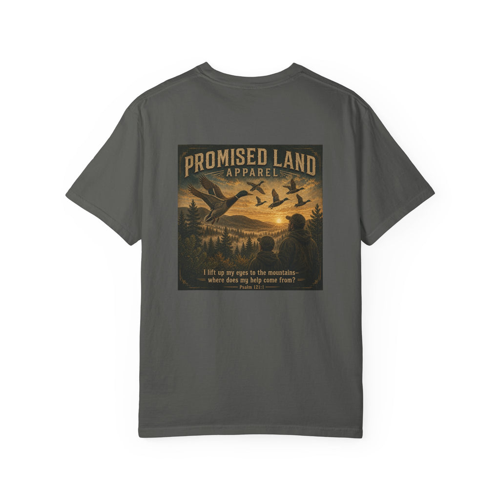 Promised Land Apparel T-Shirt — Psalm 121:1
