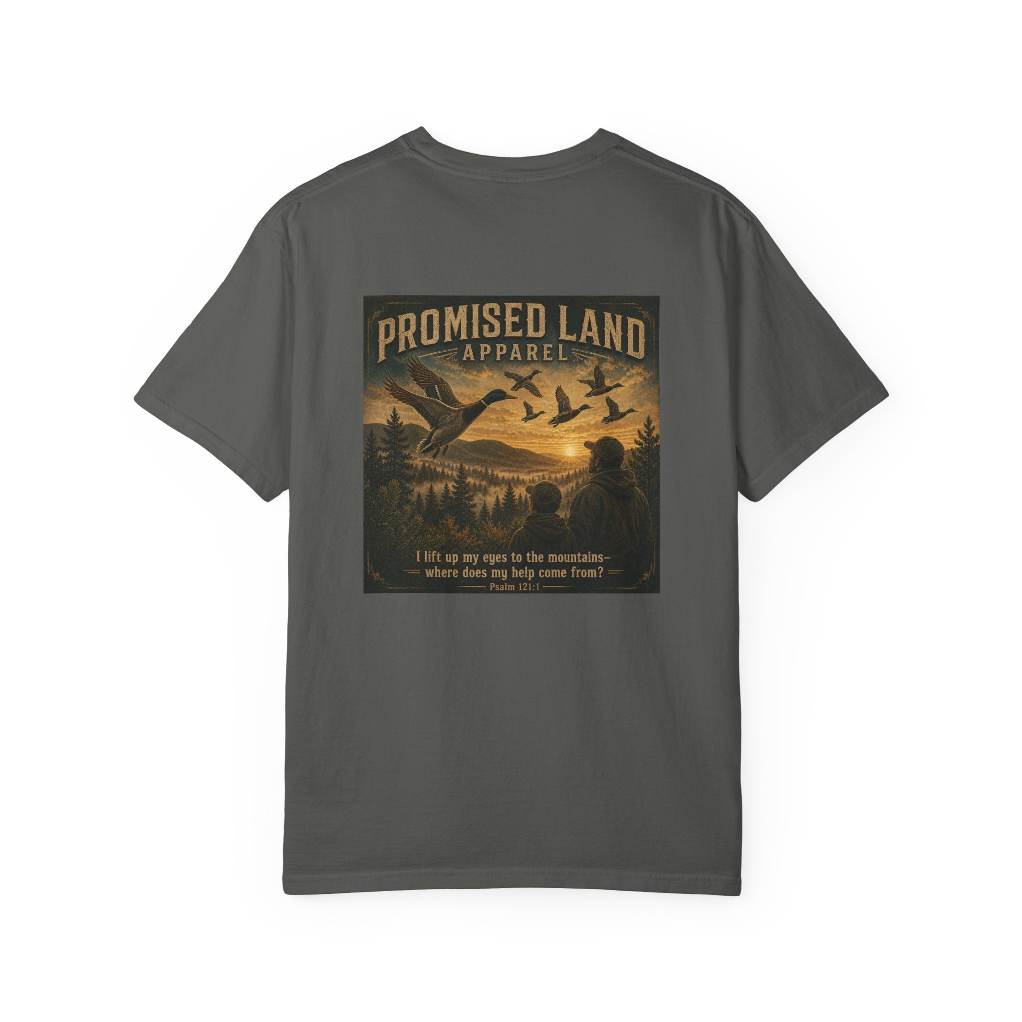 Promised Land Apparel T-Shirt — Psalm 121:1