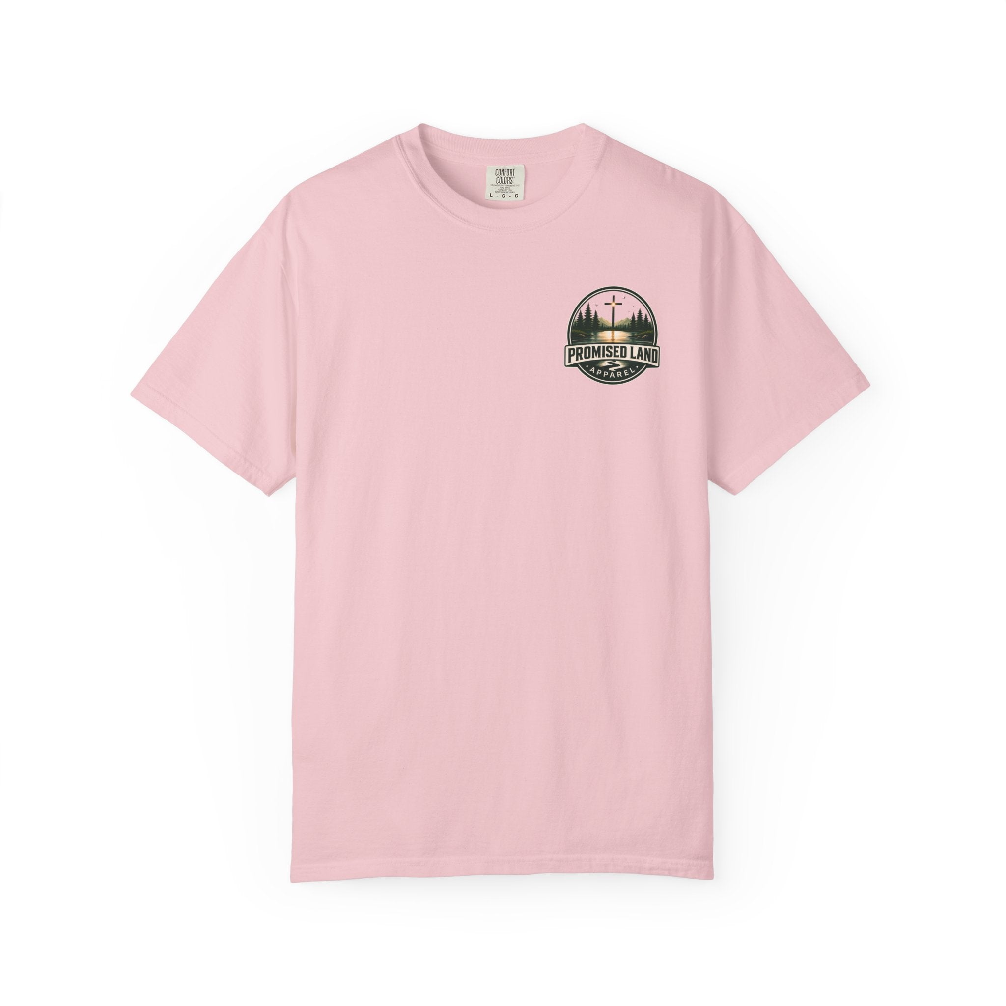 Promised Land T-Shirt — Faith-Inspired Sunset Graphic Tee (Proverbs 3:5)