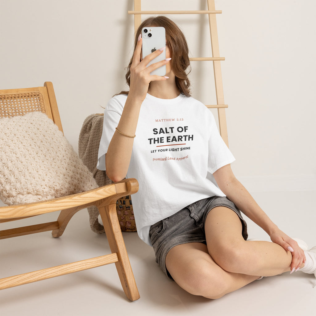 Salt of the Earth T-Shirt — Matthew 5:13 Christian Faith Tee