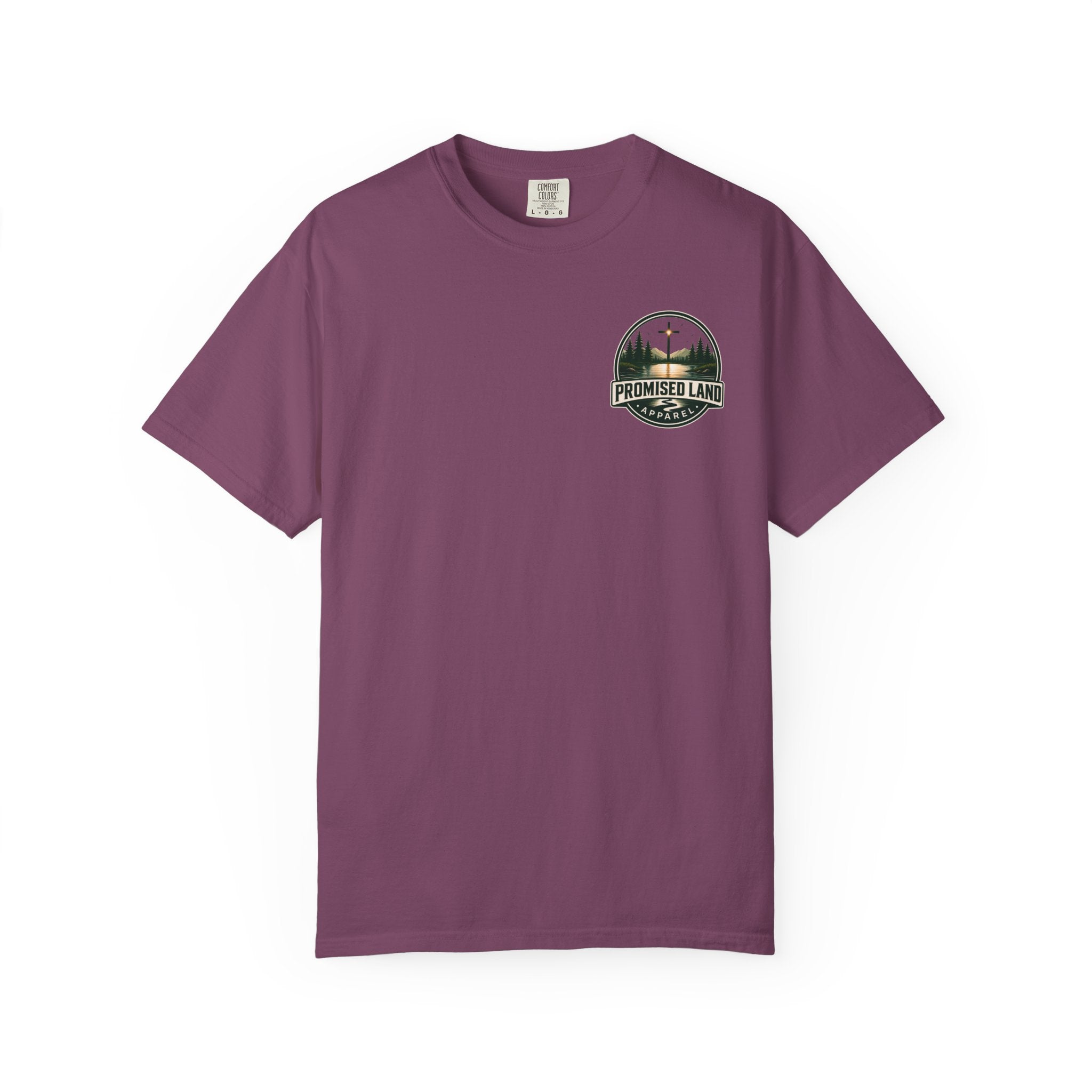 Promised Land Apparel T‑Shirt — Sunset Geese Graphic