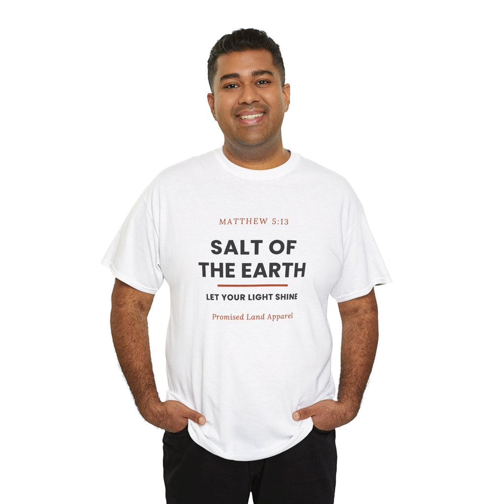Salt of the Earth T-Shirt — Matthew 5:13 Christian Faith Tee