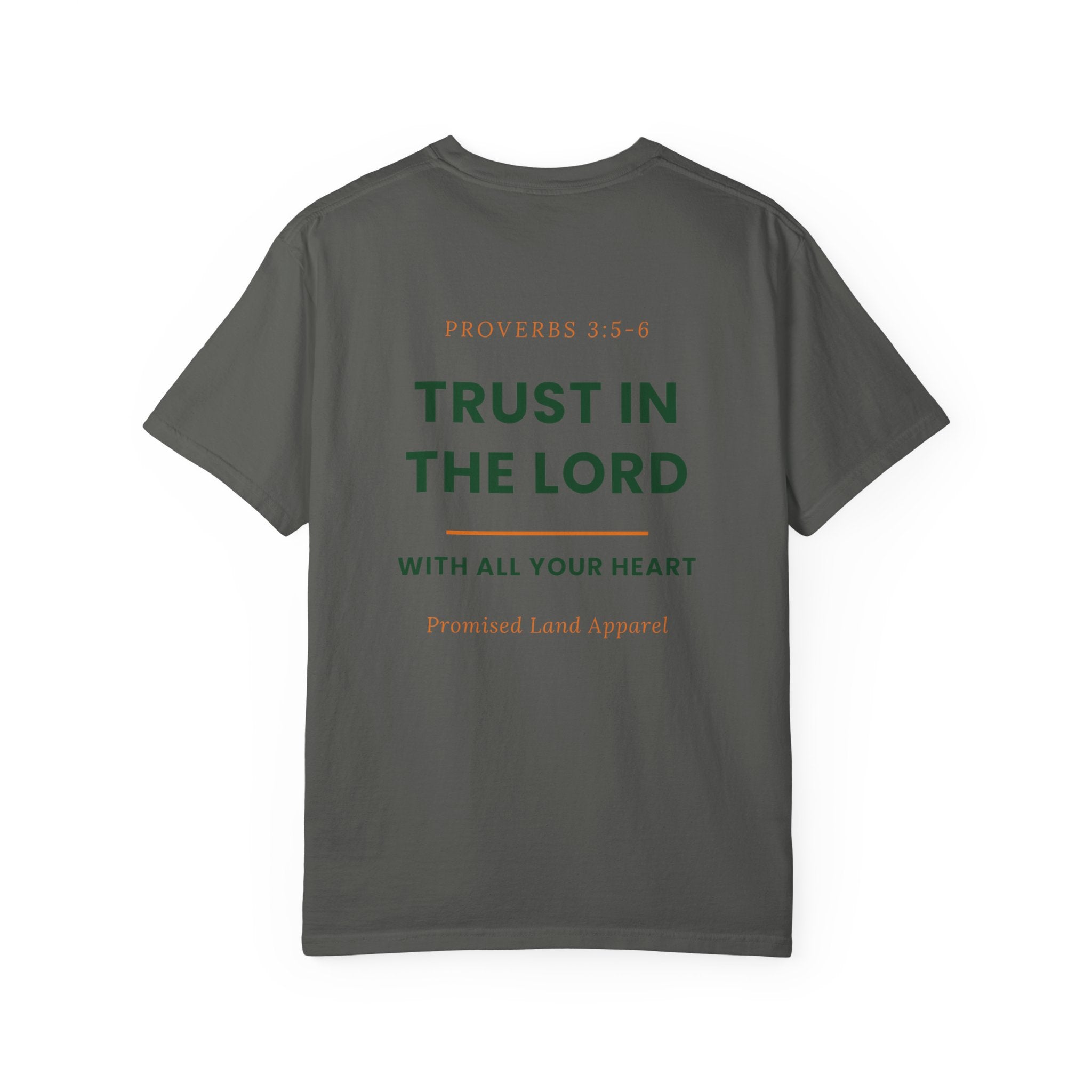 Trust in the Lord T-Shirt — Proverbs 3:5-6 Inspirational Christian Tee