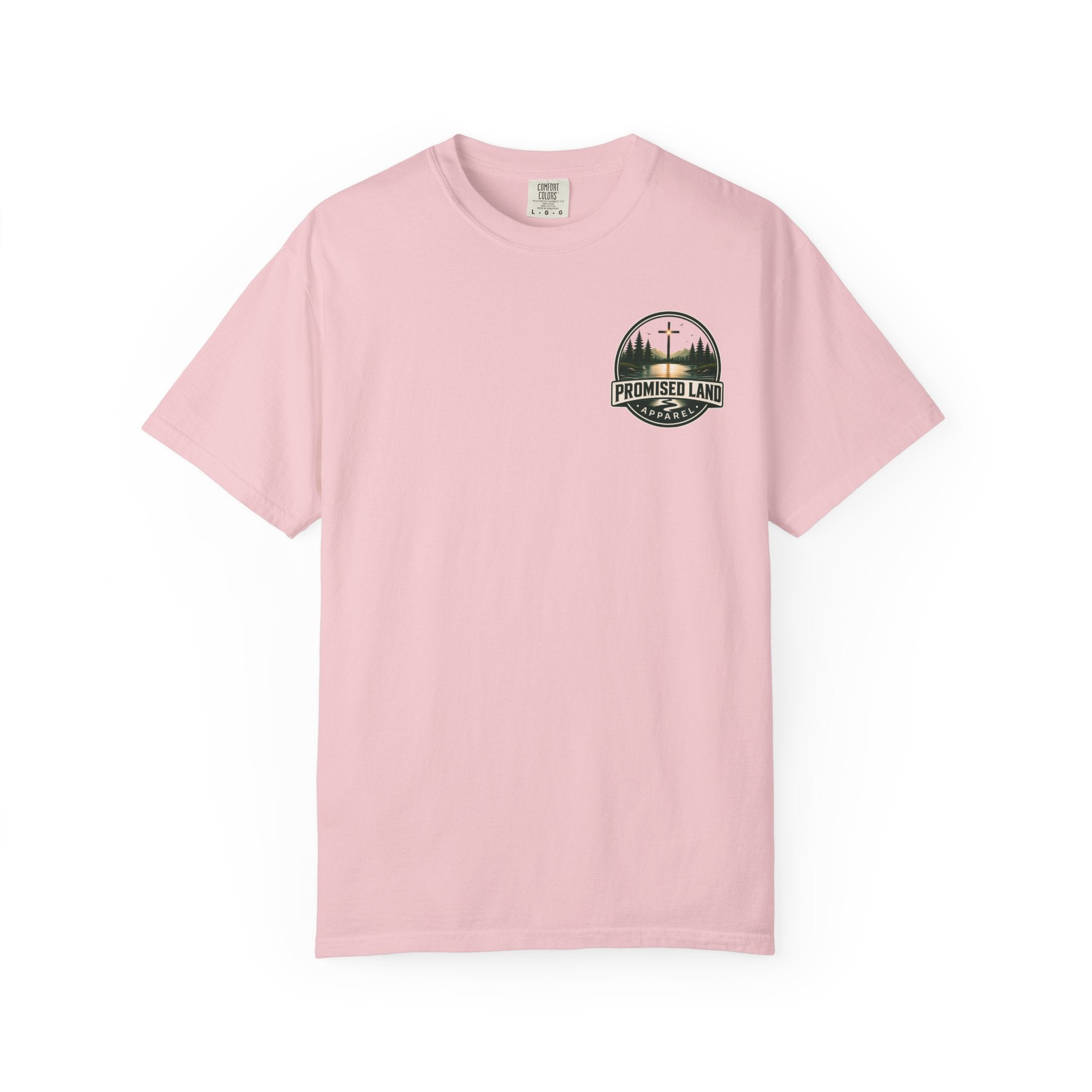 Promised Land Apparel T‑Shirt — Sunset Geese Graphic