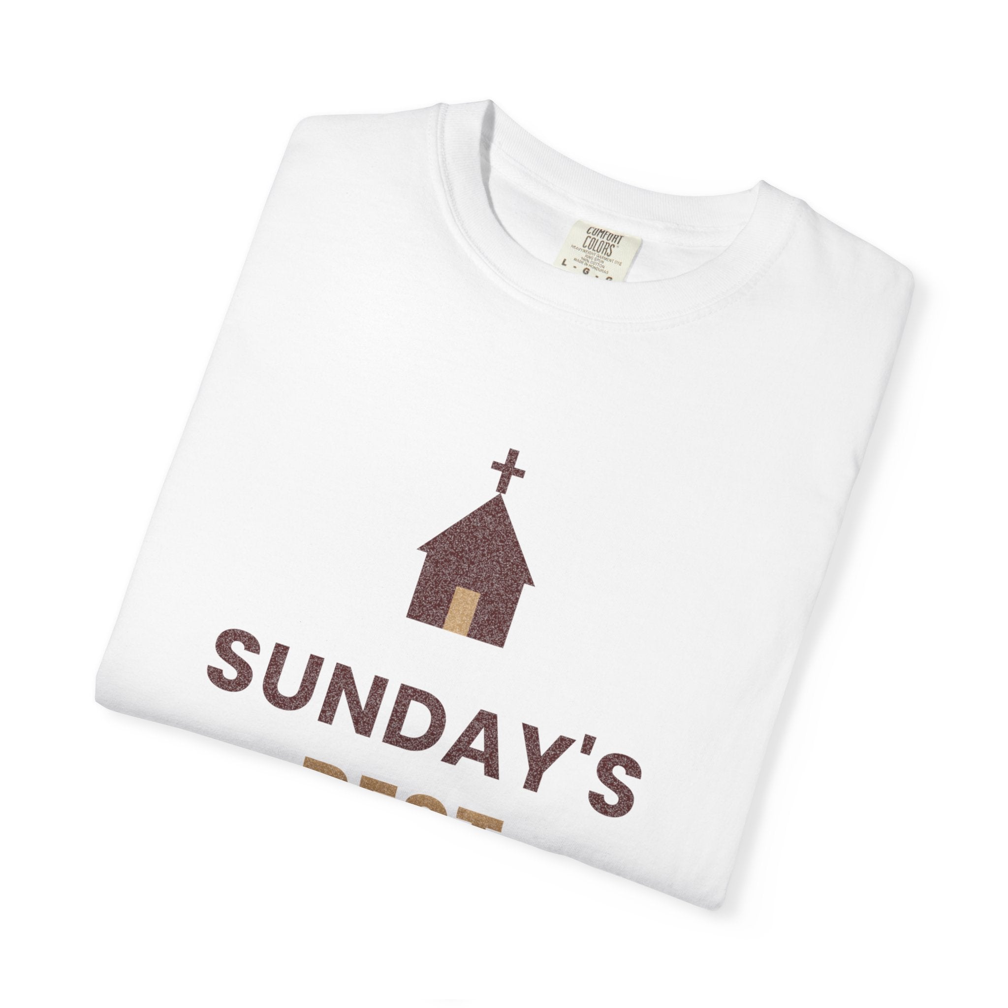 Sunday's Best T‑Shirt — Church Service Graphic Tee comfort colors