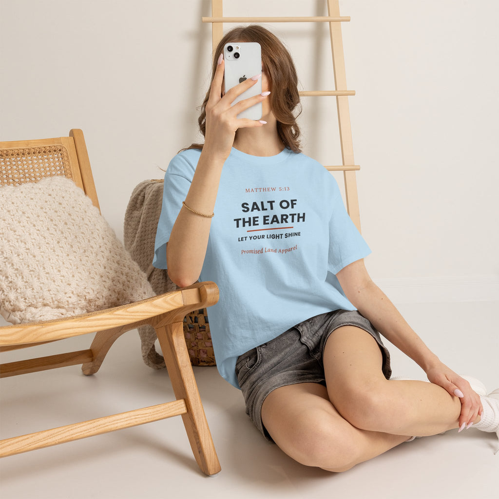 Salt of the Earth T-Shirt — Matthew 5:13 Christian Faith Tee