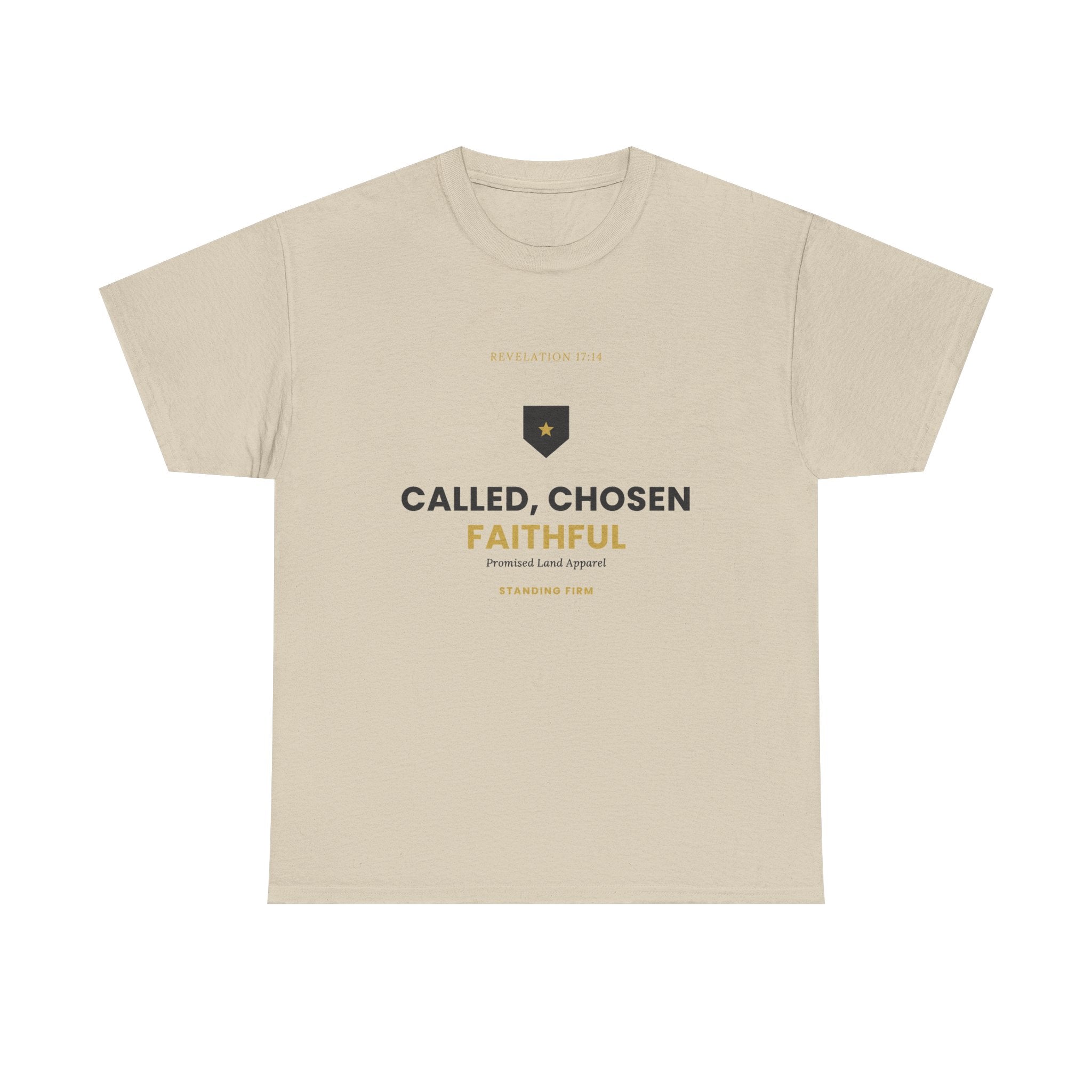 Called, Chosen, Faithful Christian T-Shirt