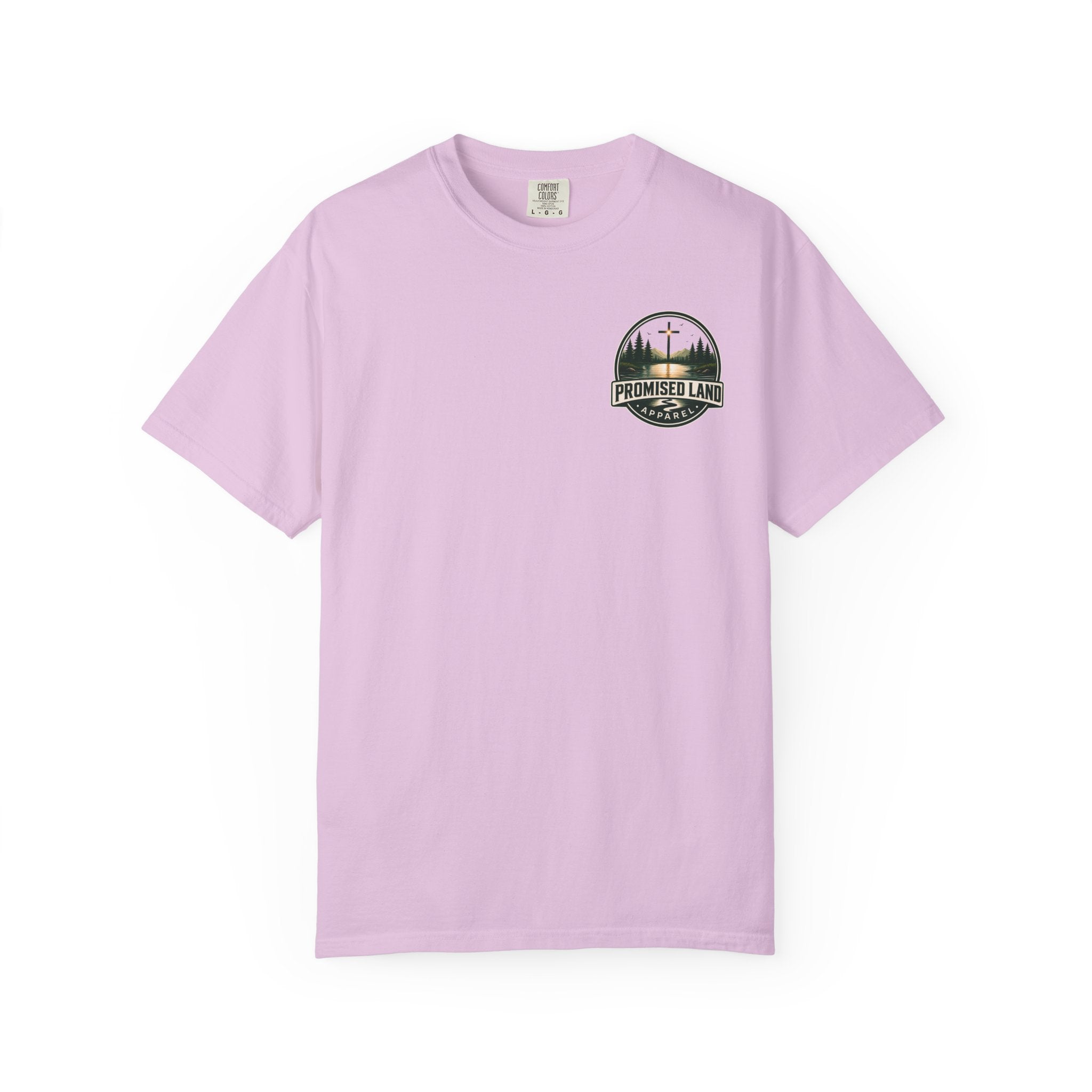 Promised Land Apparel T‑Shirt — Sunset Geese Graphic