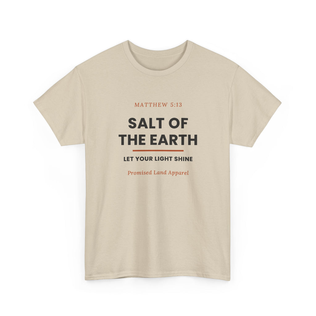 Salt of the Earth T-Shirt — Matthew 5:13 Christian Faith Tee