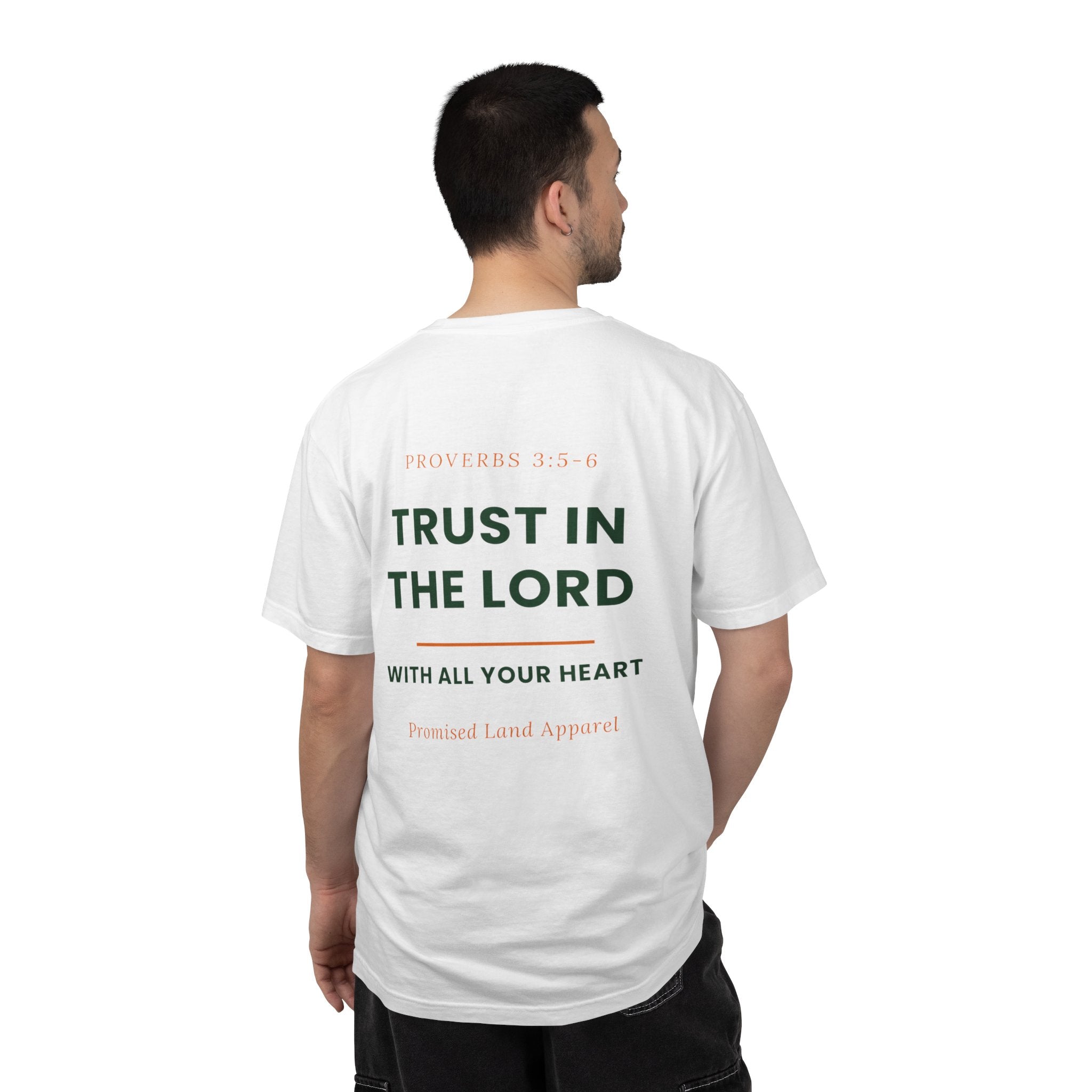 Trust in the Lord T-Shirt — Proverbs 3:5-6 Inspirational Christian Tee