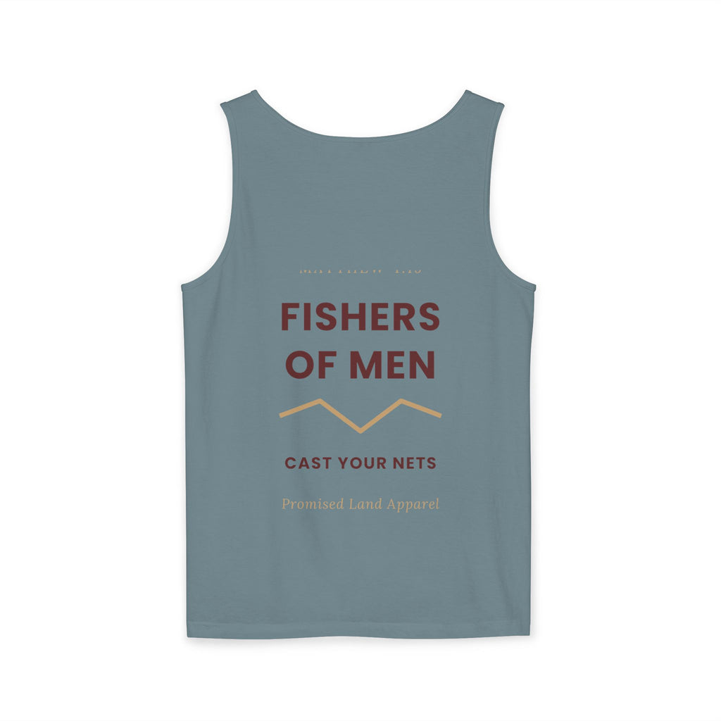 Give Thanks Tank Top — “Fishers of Men” Faith Graphic Tank