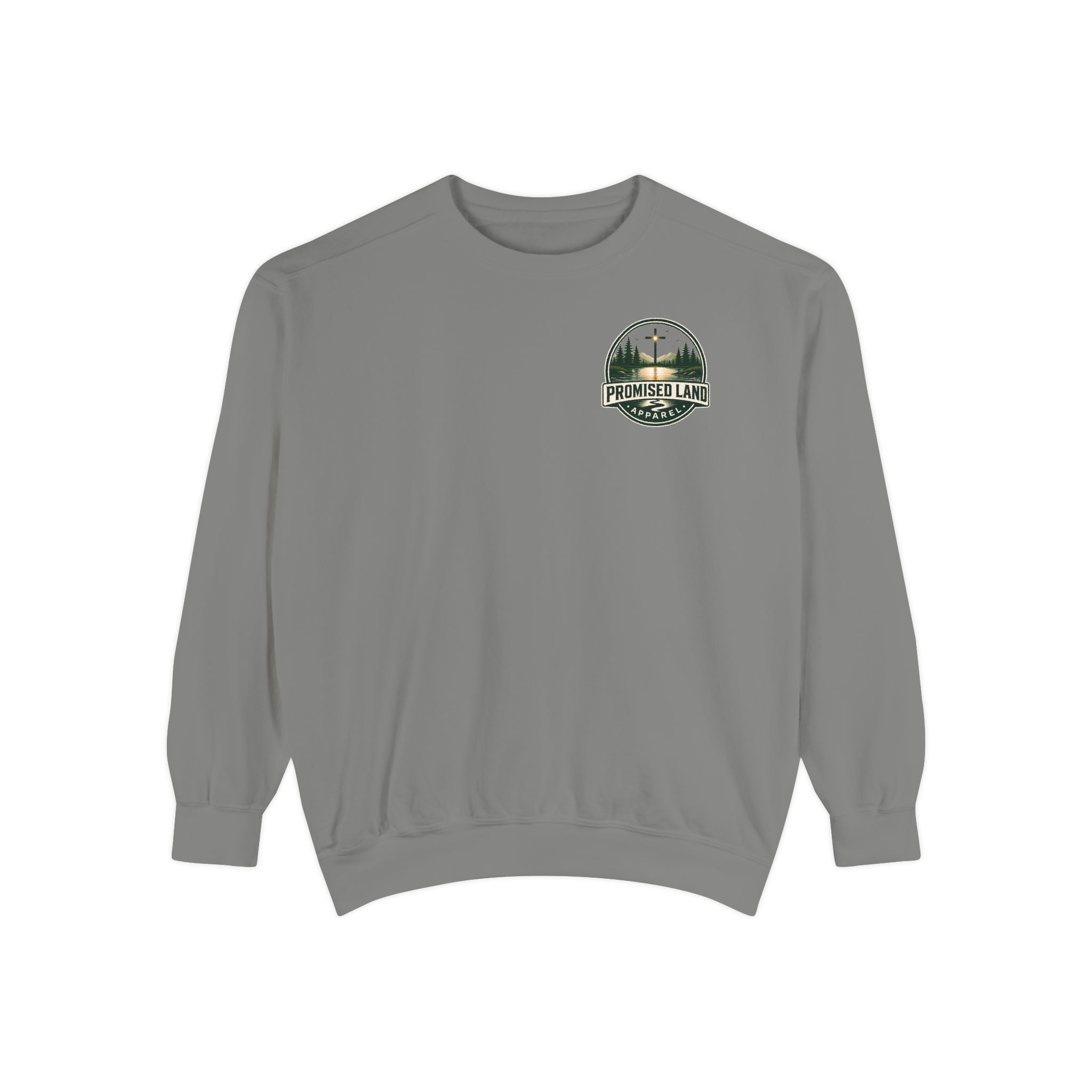 Promised Land Graphic Sweatshirt — Many are called but few are chosen crewneck