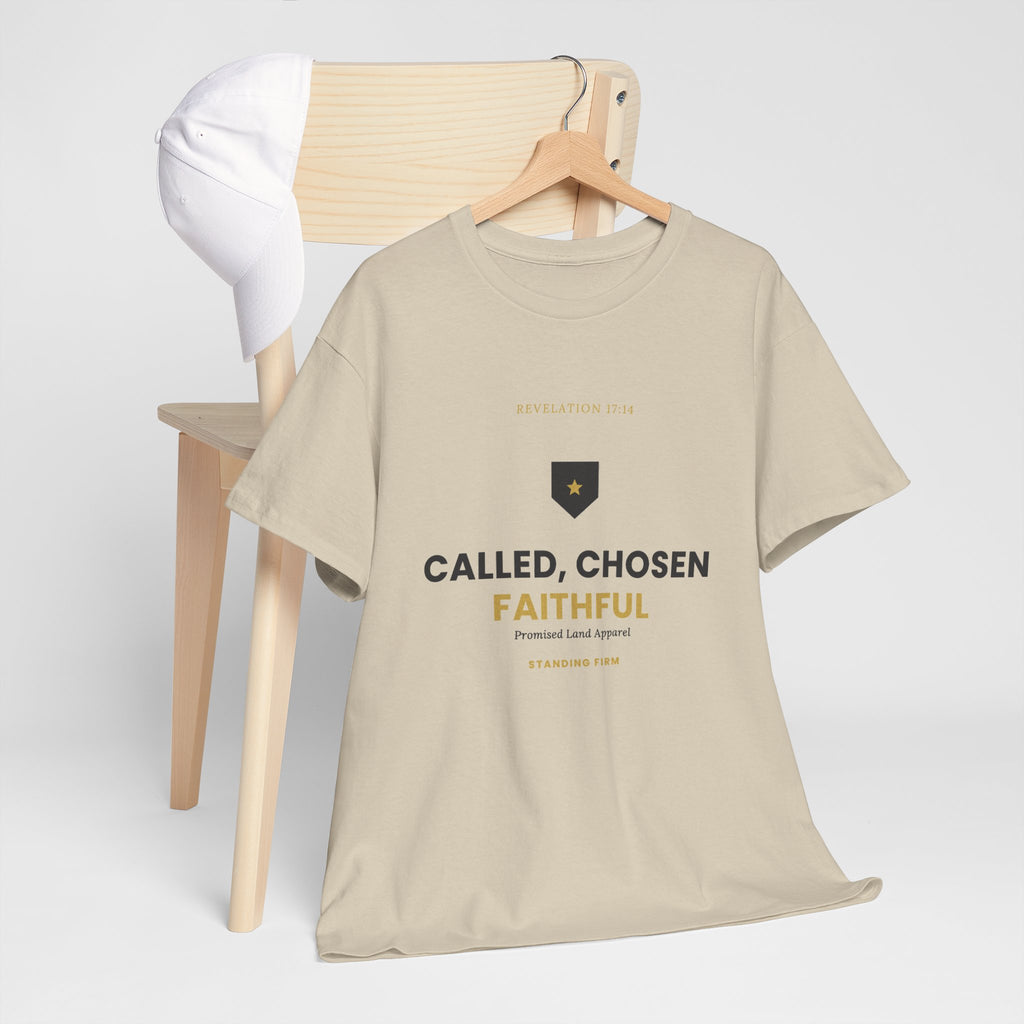 Called, Chosen, Faithful Christian T-Shirt