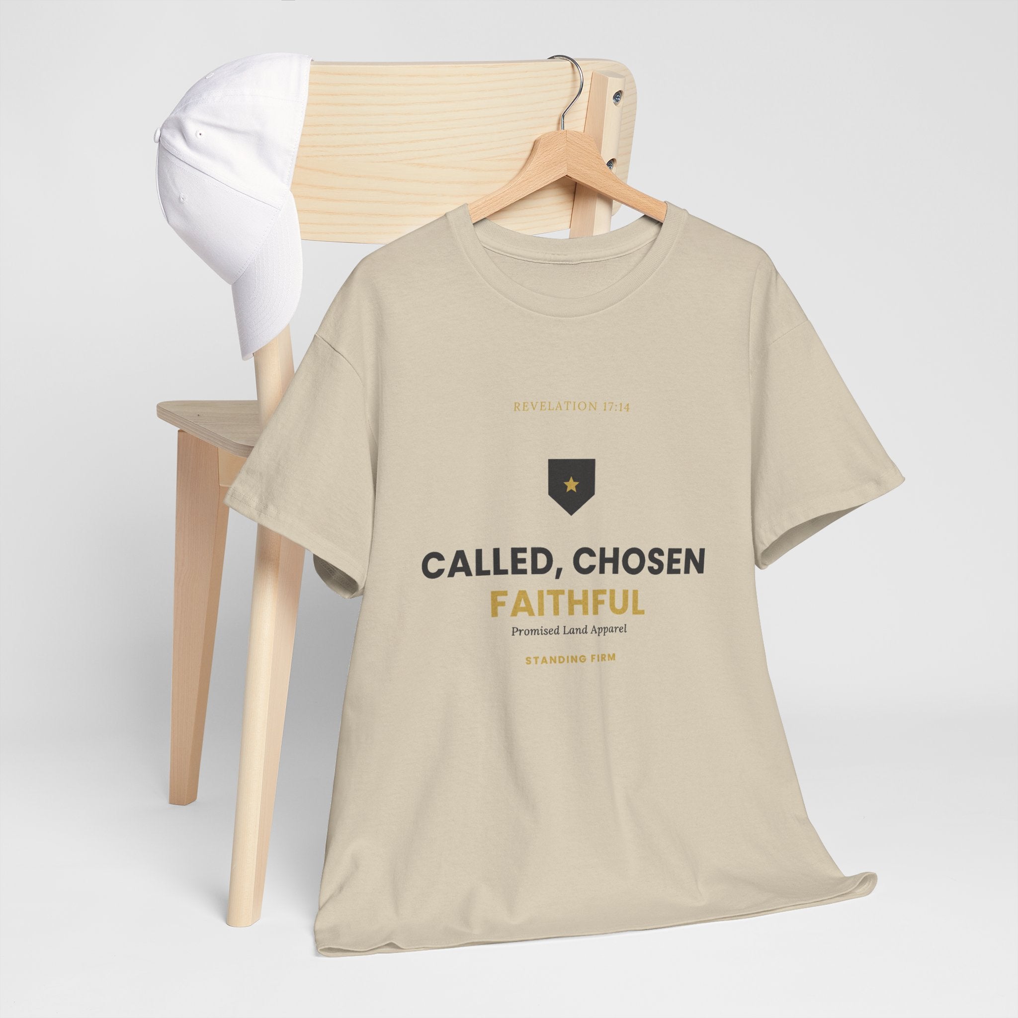 Called, Chosen, Faithful Christian T-Shirt