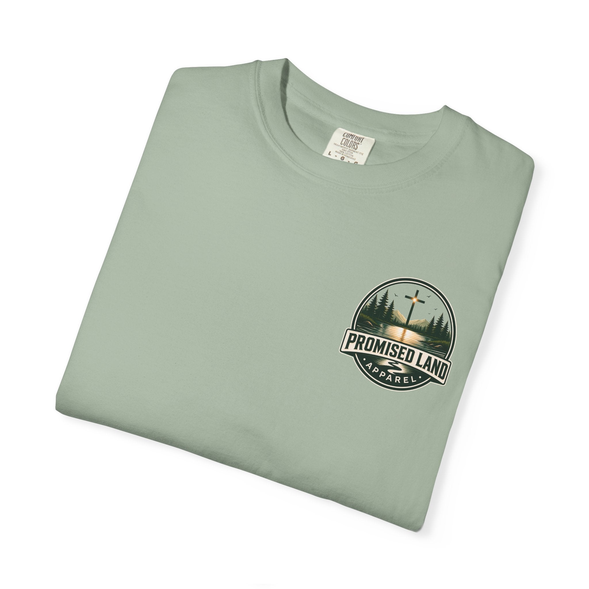 Promised Land Apparel T‑Shirt — Sunset Geese Graphic