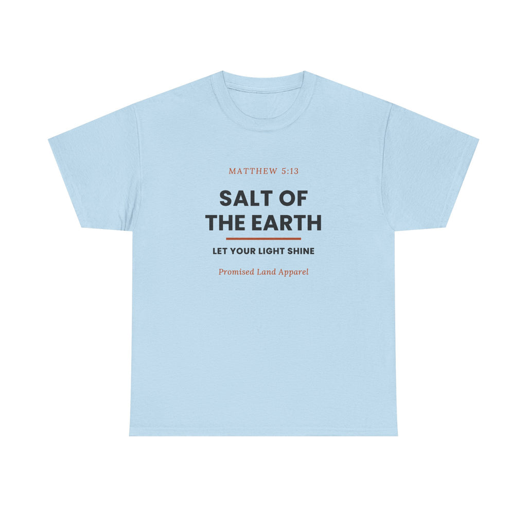 Salt of the Earth T-Shirt — Matthew 5:13 Christian Faith Tee