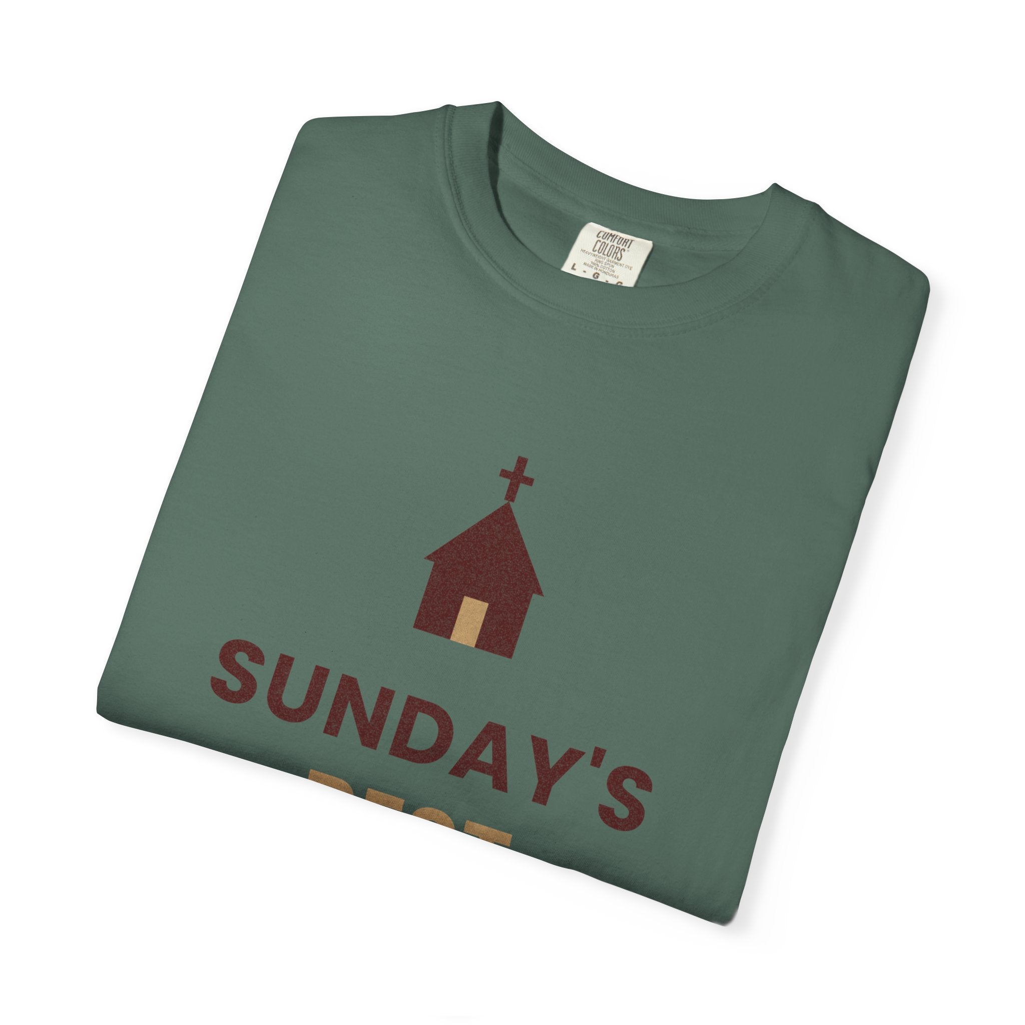 Sunday's Best T‑Shirt — Church Service Graphic Tee comfort colors