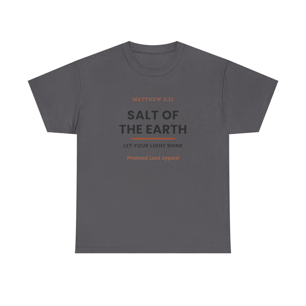 Salt of the Earth T-Shirt — Matthew 5:13 Christian Faith Tee