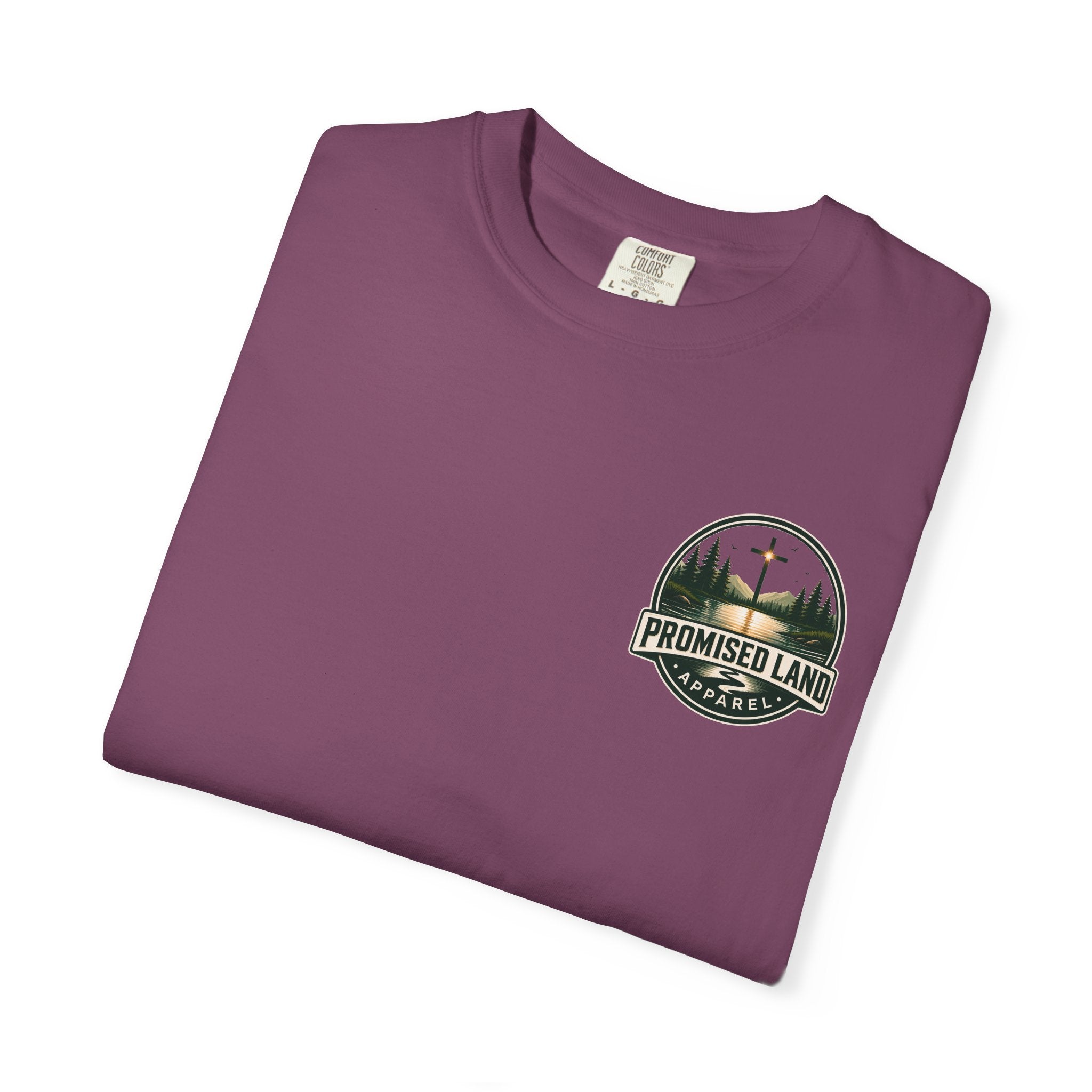 Promised Land Apparel T‑Shirt — Sunset Geese Graphic