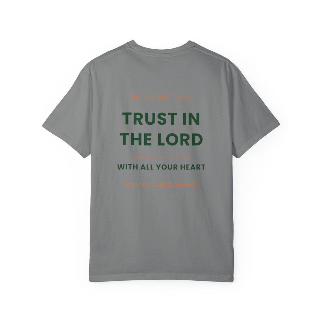 Trust in the Lord T-Shirt — Proverbs 3:5-6 Inspirational Christian Tee