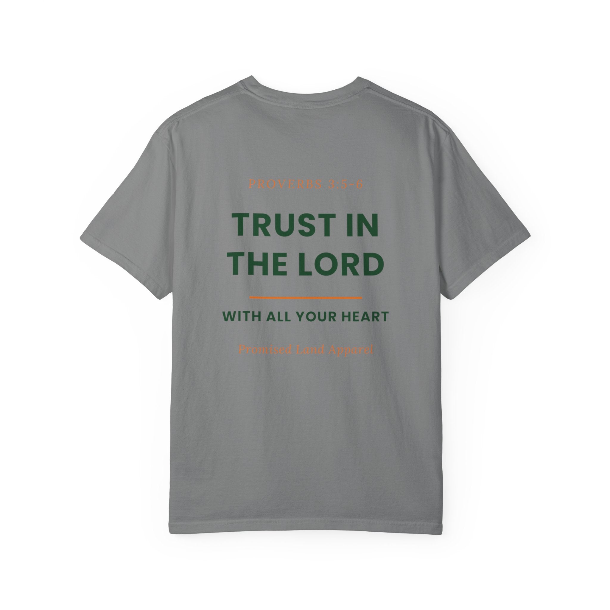 Trust in the Lord T-Shirt — Proverbs 3:5-6 Inspirational Christian Tee