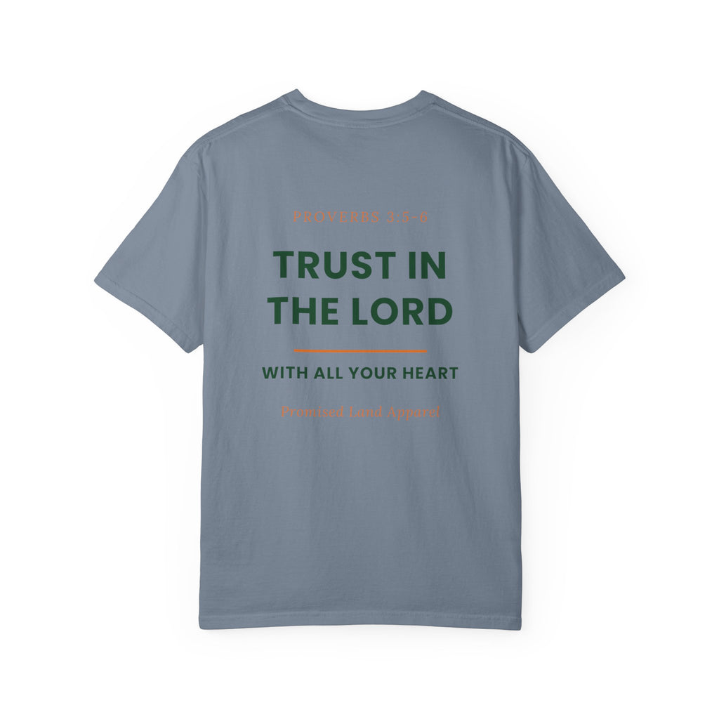 Trust in the Lord T-Shirt — Proverbs 3:5-6 Inspirational Christian Tee