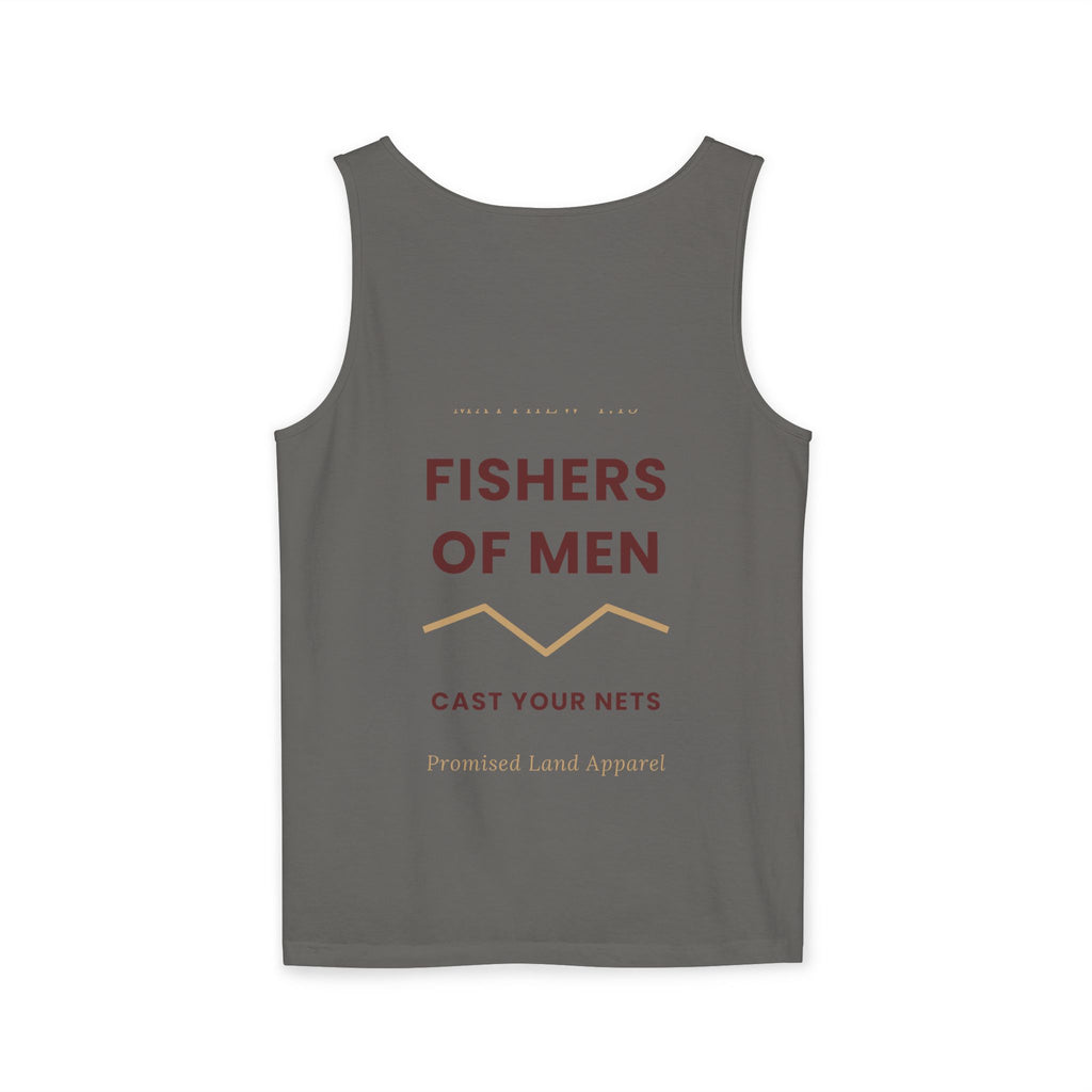 Give Thanks Tank Top — “Fishers of Men” Faith Graphic Tank