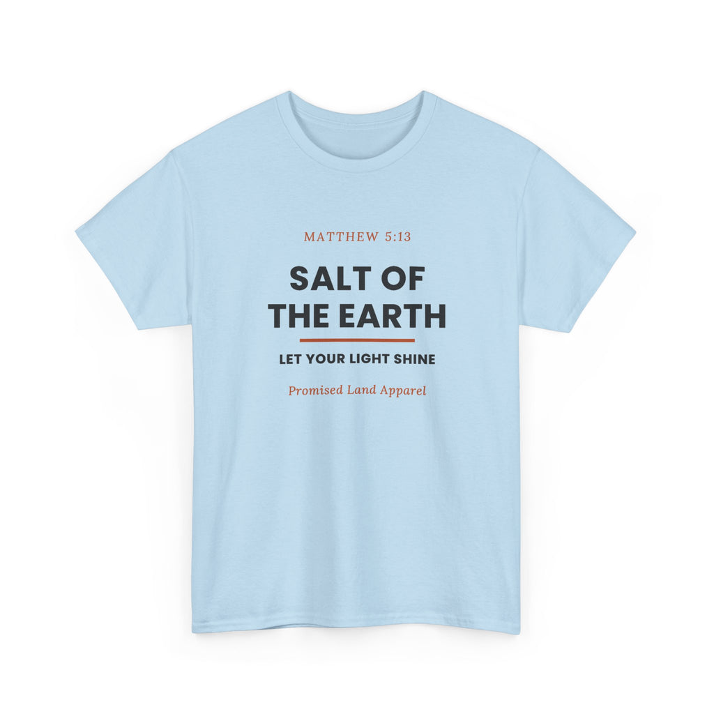 Salt of the Earth T-Shirt — Matthew 5:13 Christian Faith Tee