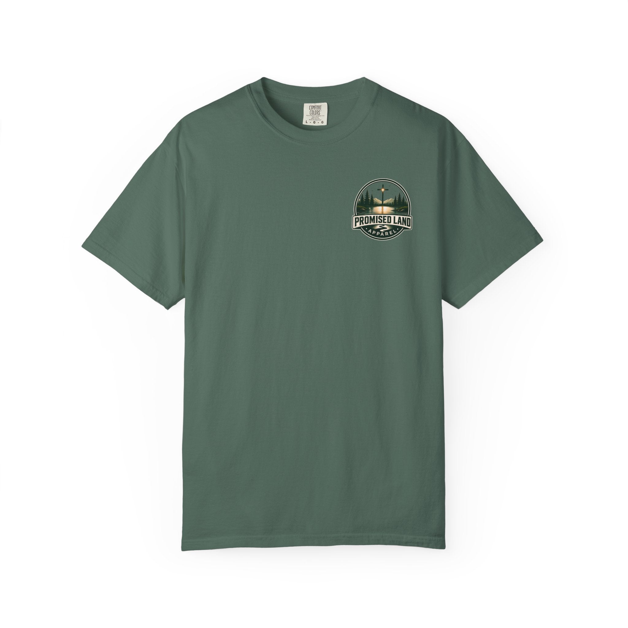 Promised Land T-Shirt — Faith-Inspired Sunset Graphic Tee (Proverbs 3:5)