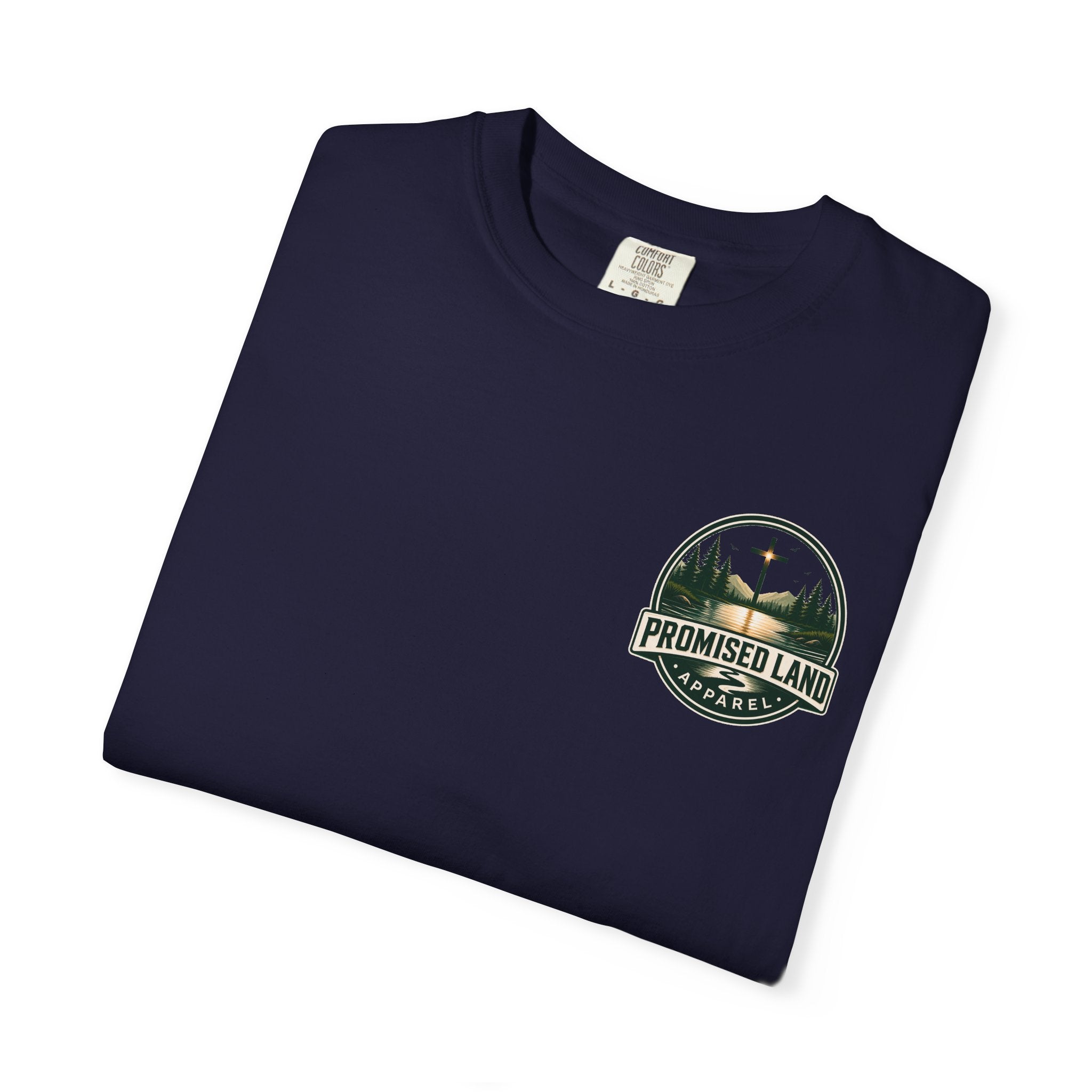 Promised Land Apparel T‑Shirt — Sunset Geese Graphic
