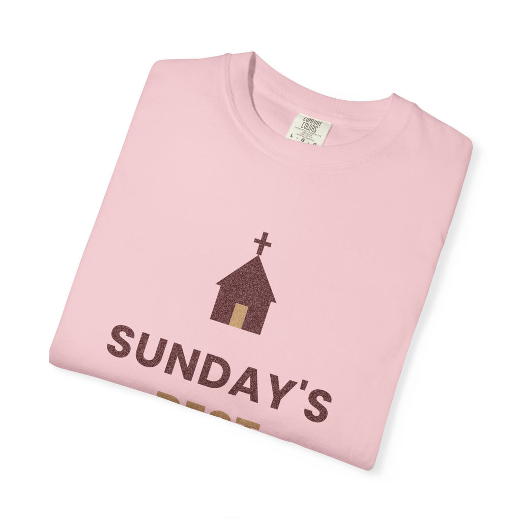Sunday's Best T‑Shirt — Church Service Graphic Tee comfort colors