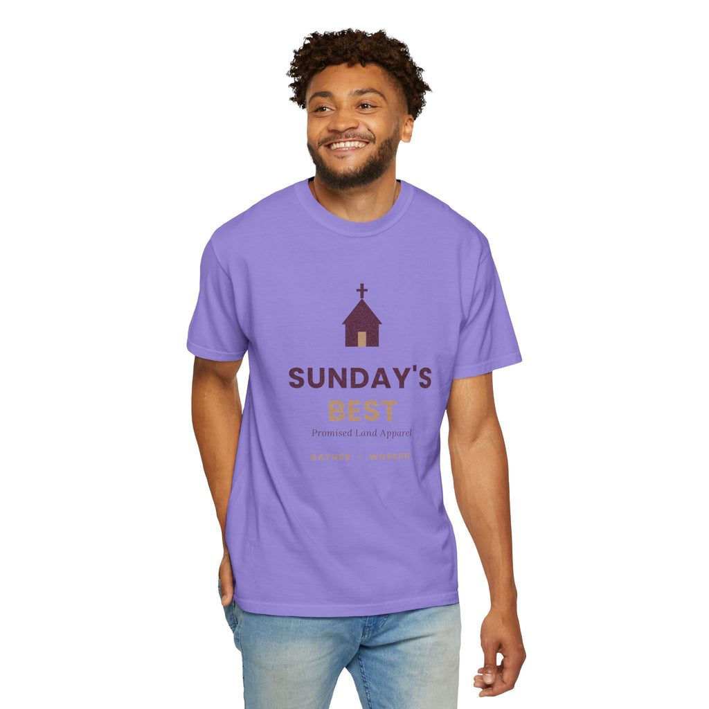 Sunday's Best T‑Shirt — Church Service Graphic Tee comfort colors