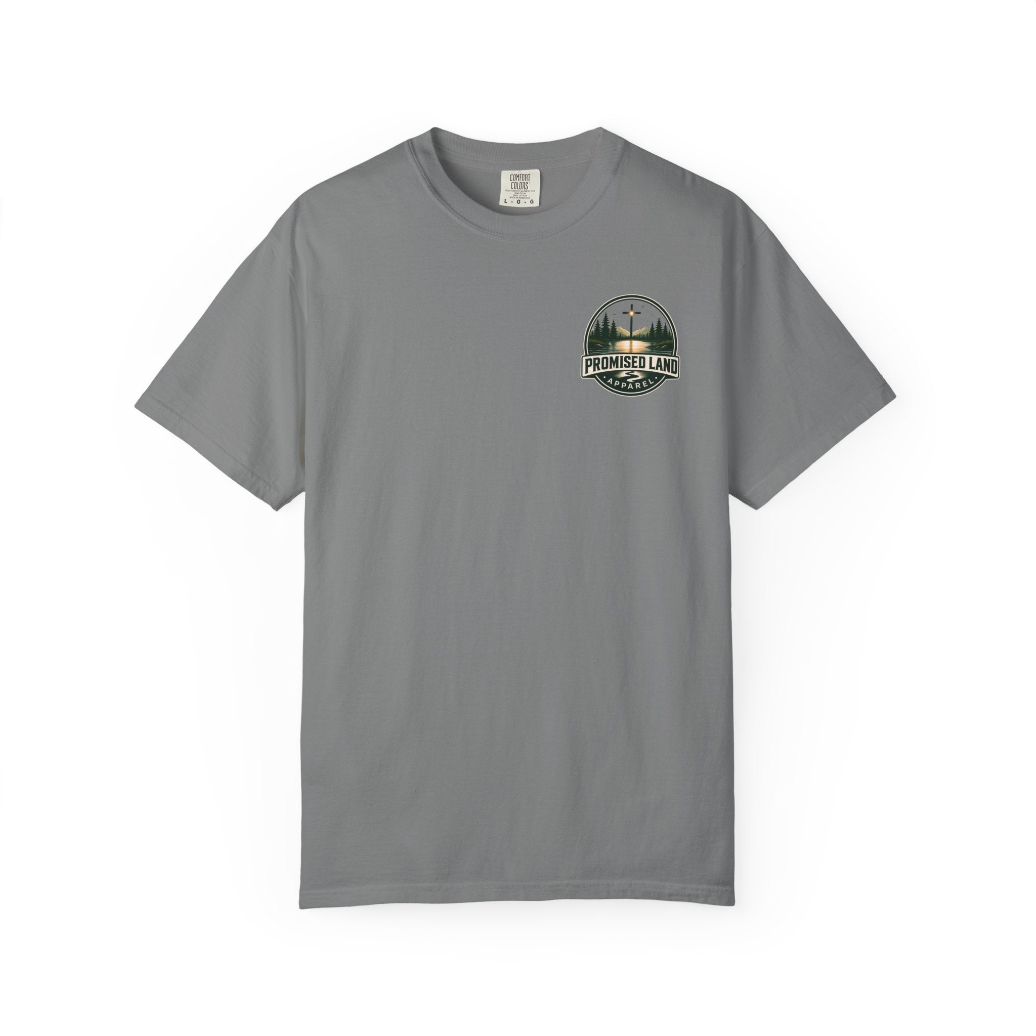 Promised Land T-Shirt — Faith-Inspired Sunset Graphic Tee (Proverbs 3:5)