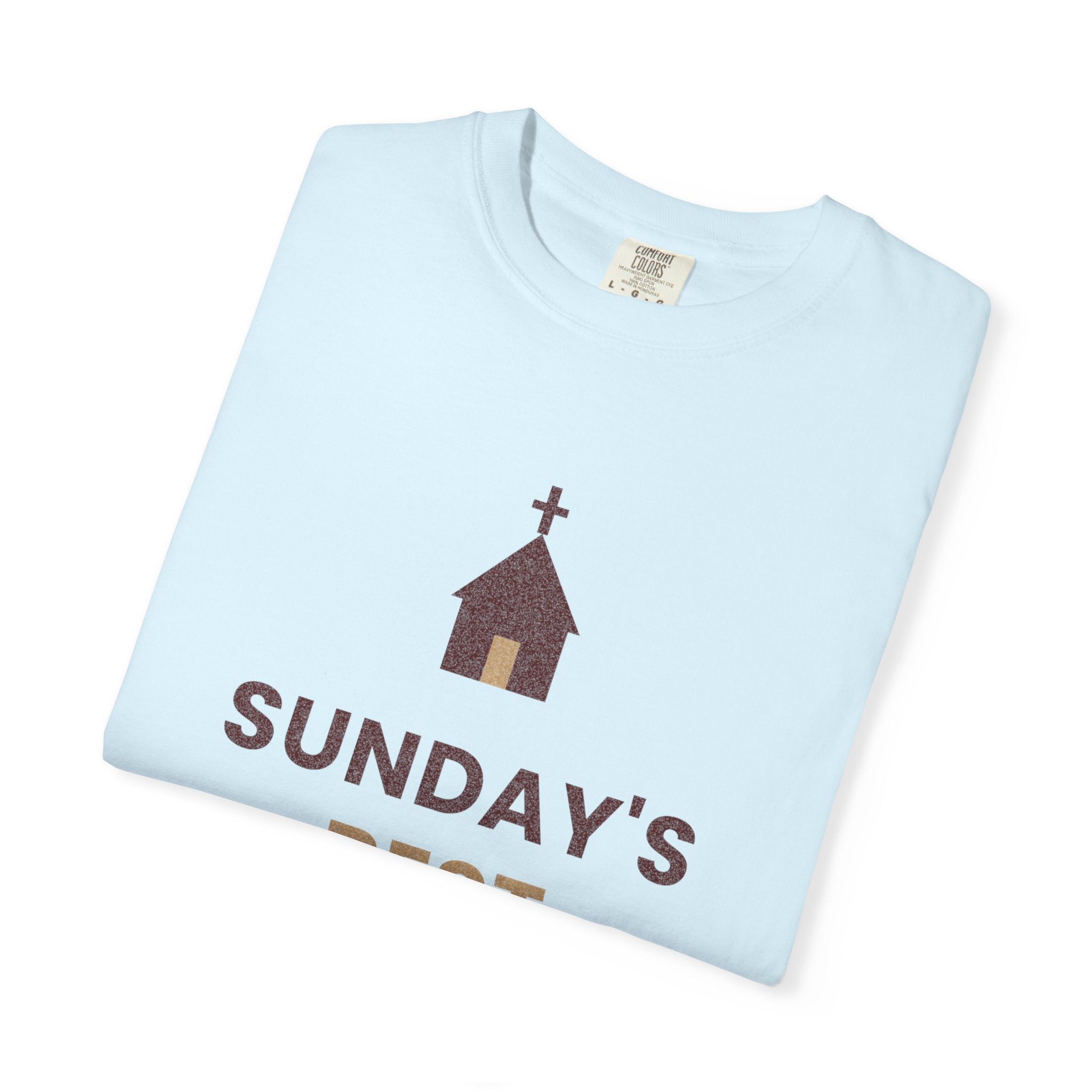 Sunday's Best T‑Shirt — Church Service Graphic Tee comfort colors
