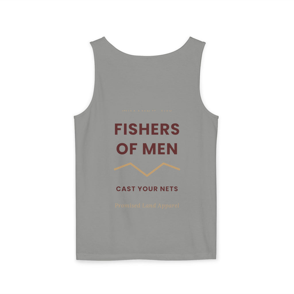 Give Thanks Tank Top — “Fishers of Men” Faith Graphic Tank