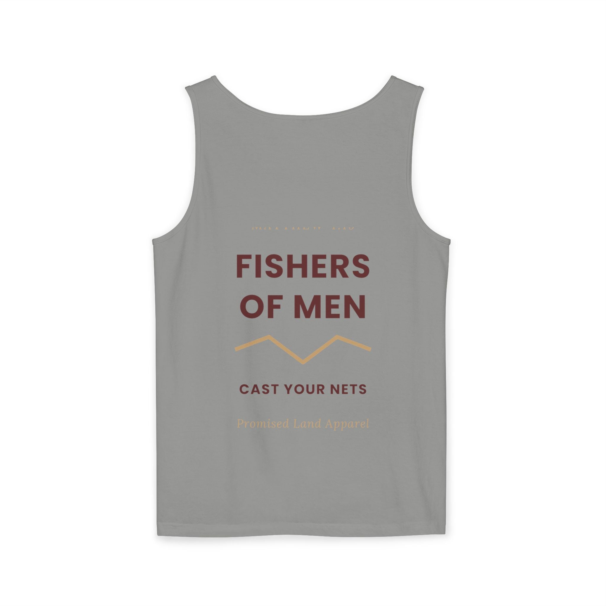 Give Thanks Tank Top — “Fishers of Men” Faith Graphic Tank