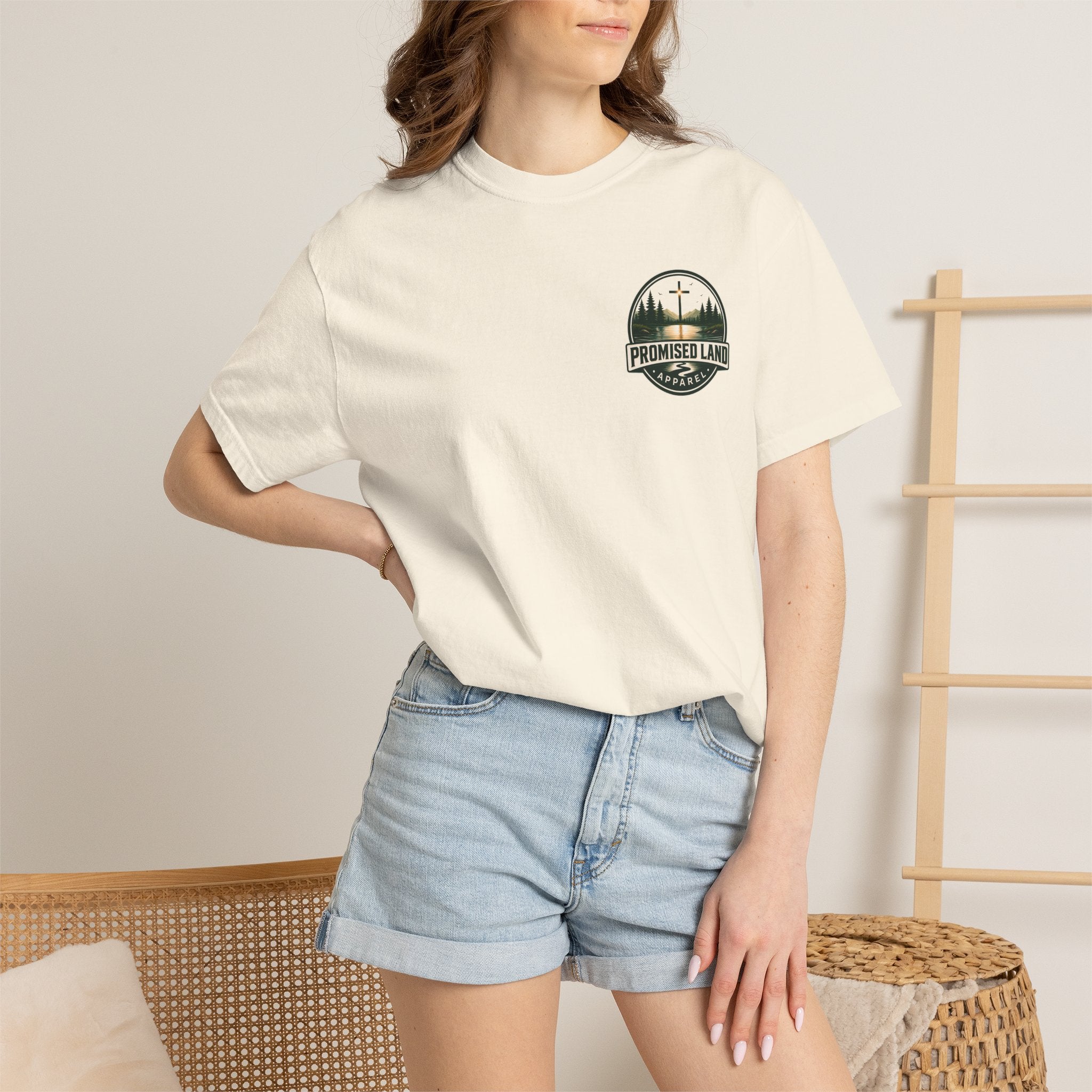 Promised Land T-Shirt — Rustic Wildlife Graphic Tee ("Many Are Called But Few Are Chosen")