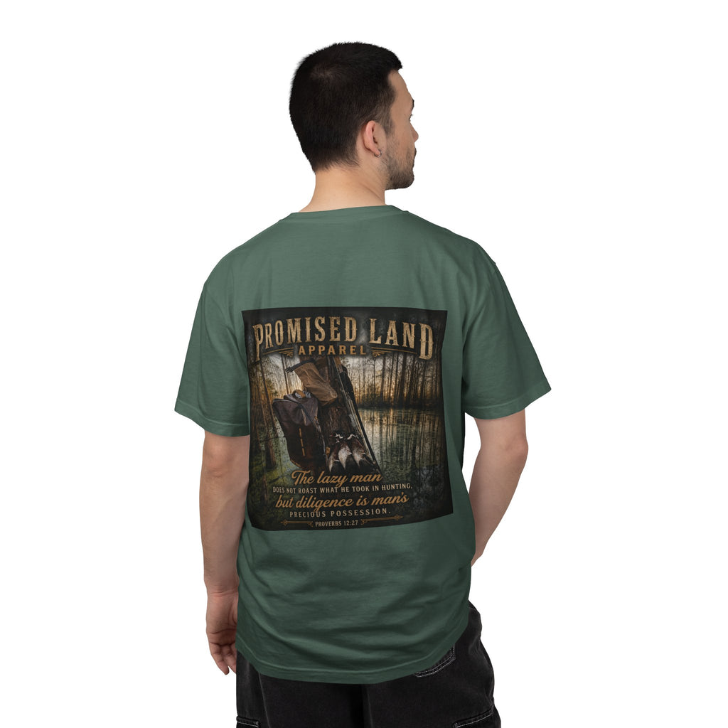 Christian Faith T-Shirt — Galatians 6:9 Nature Graphic