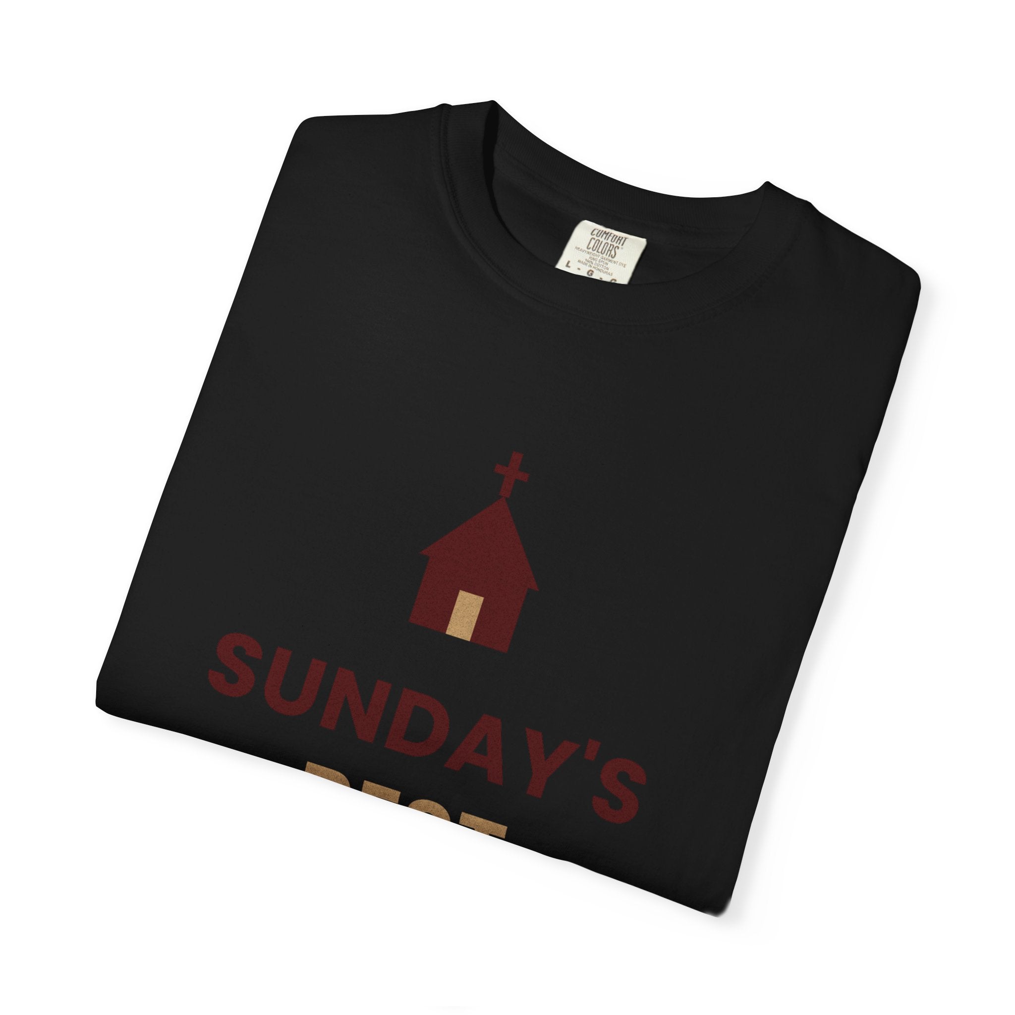 Sunday's Best T‑Shirt — Church Service Graphic Tee comfort colors